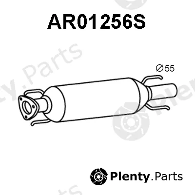 Veneporte AR01256S — Soot/Particulate Filter, exhaust system