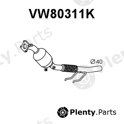 Veneporte VW80311K — Catalytic Converter