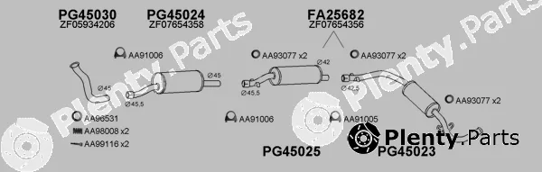 Veneporte 150056 — Exhaust System