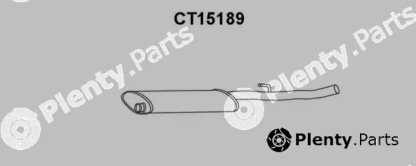 Veneporte CT15189 — Front Muffler