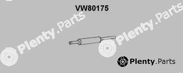 Veneporte VW80175 — Front Muffler