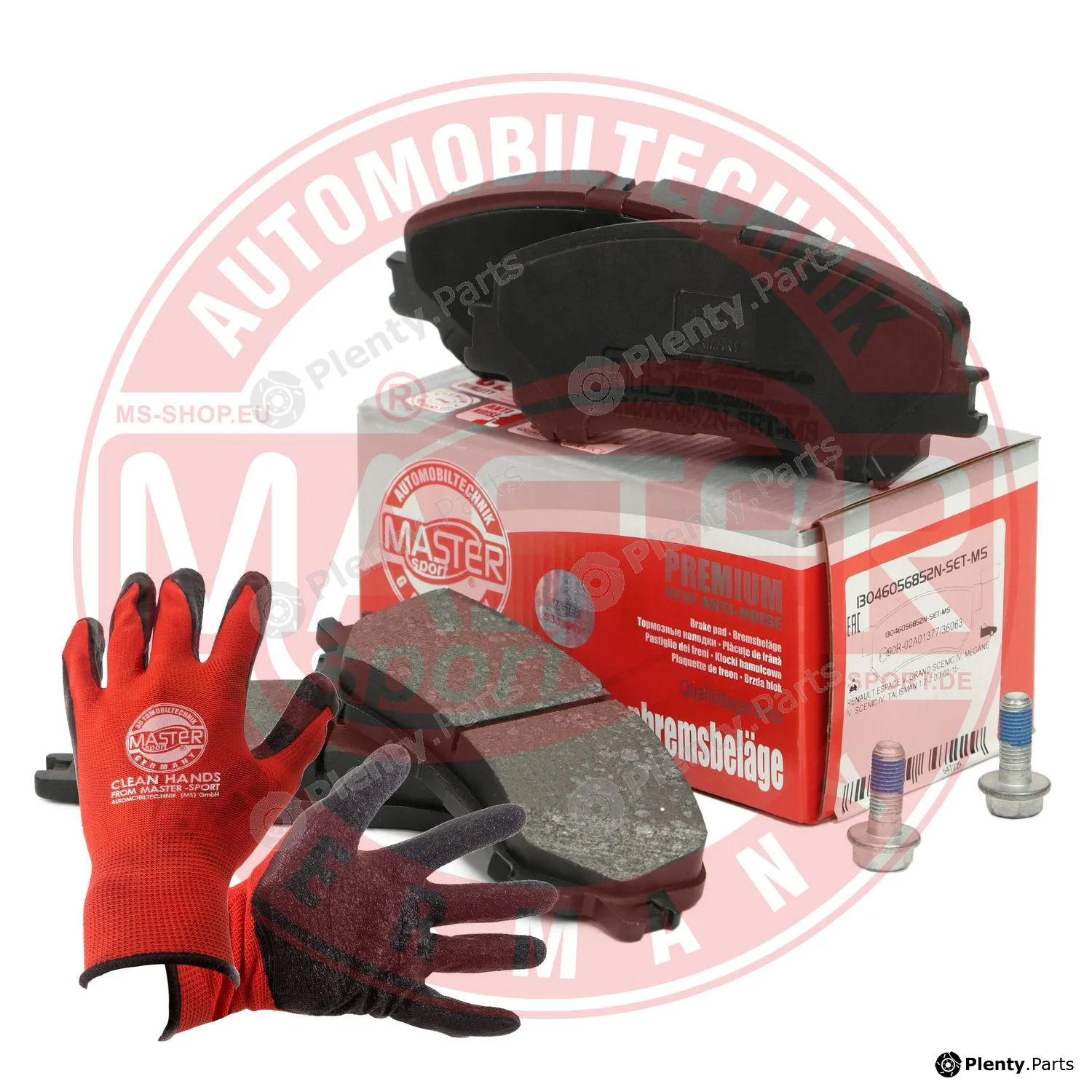 Master-Sport Germany 13046056852N-SET-MSP — Brake Pad Set, disc brake PROMO