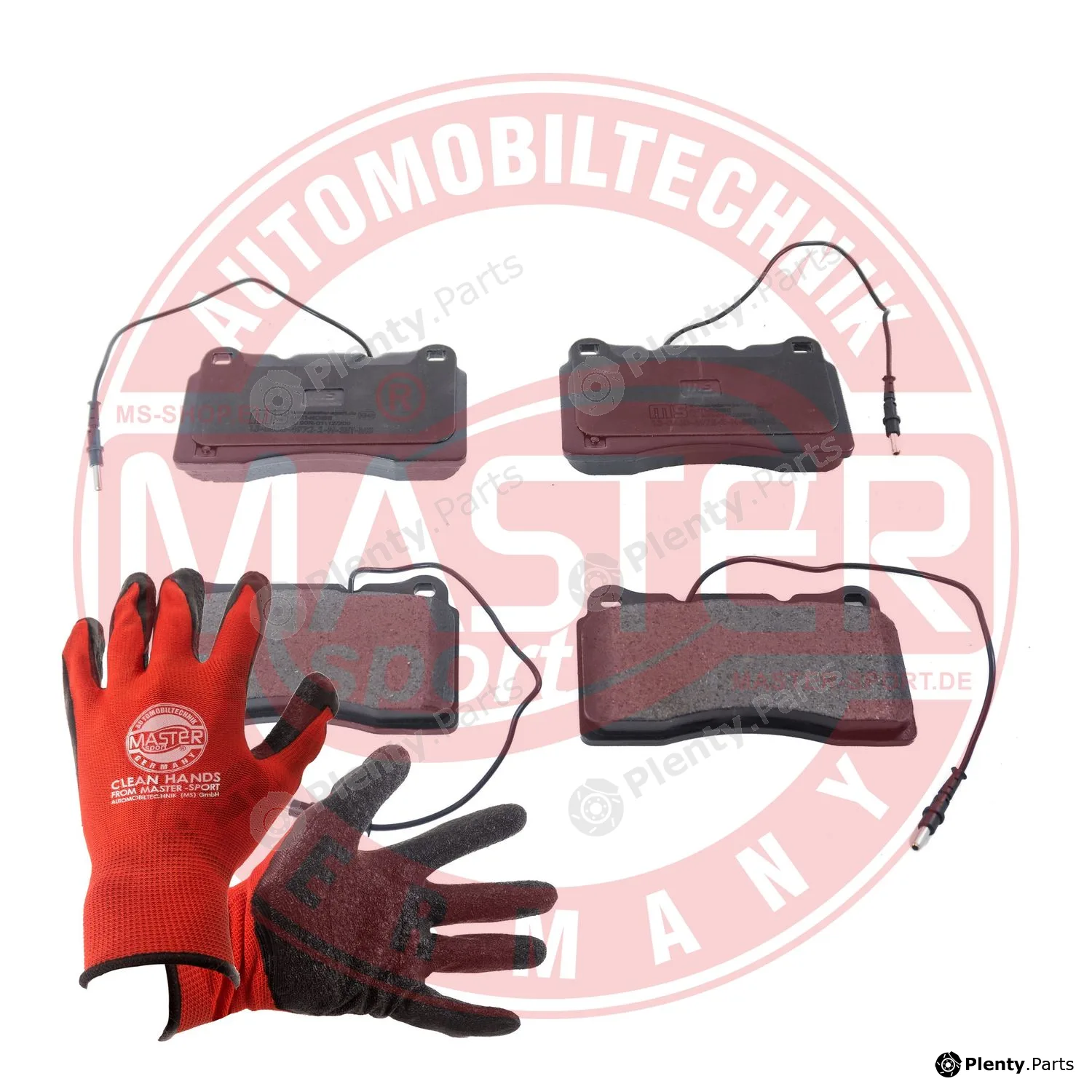 Master-Sport Germany 13046049722N-SET-MSP — Brake Pad Set, disc brake PROMO