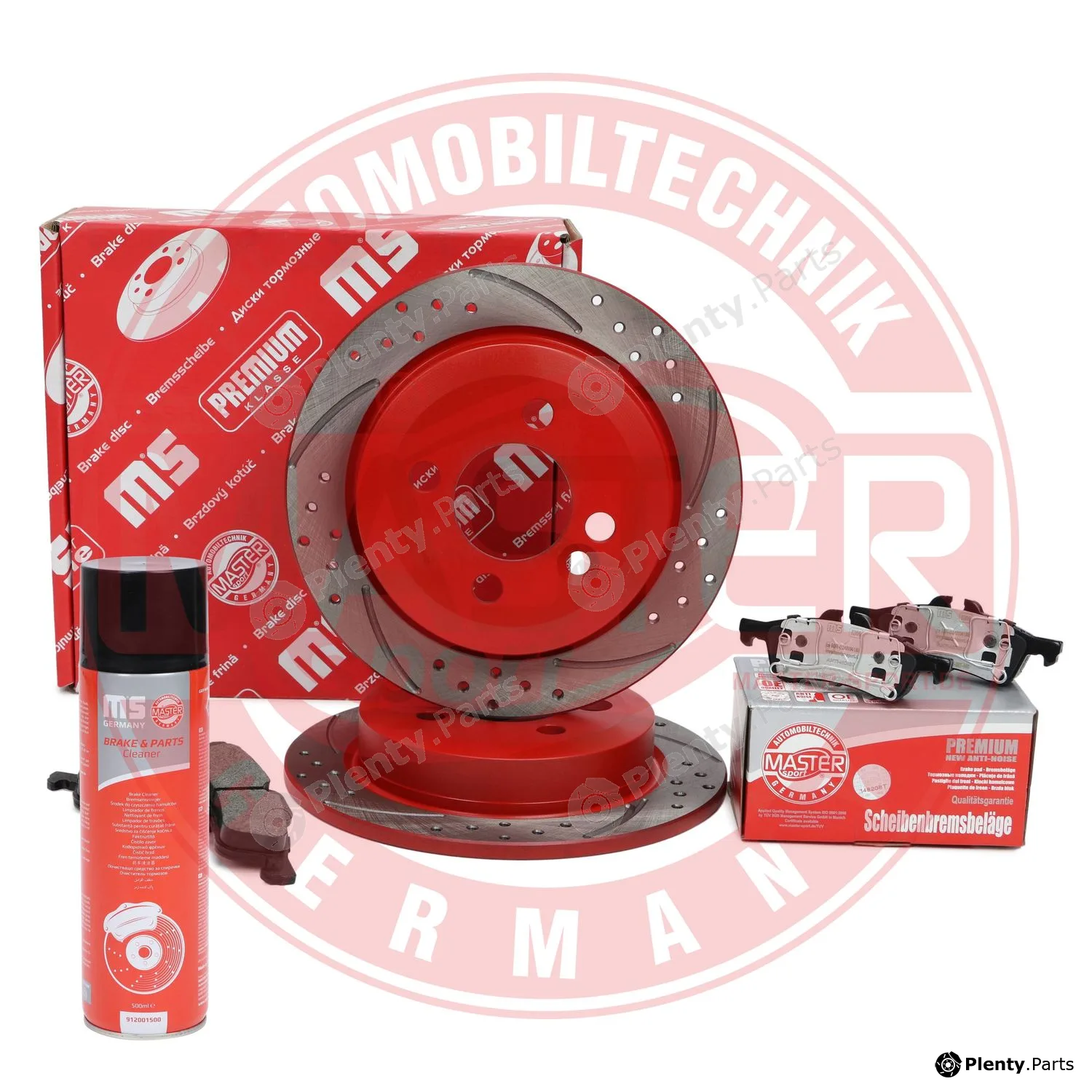 Master-Sport Germany 201022710P — Brake Kit, disc brake PROMO