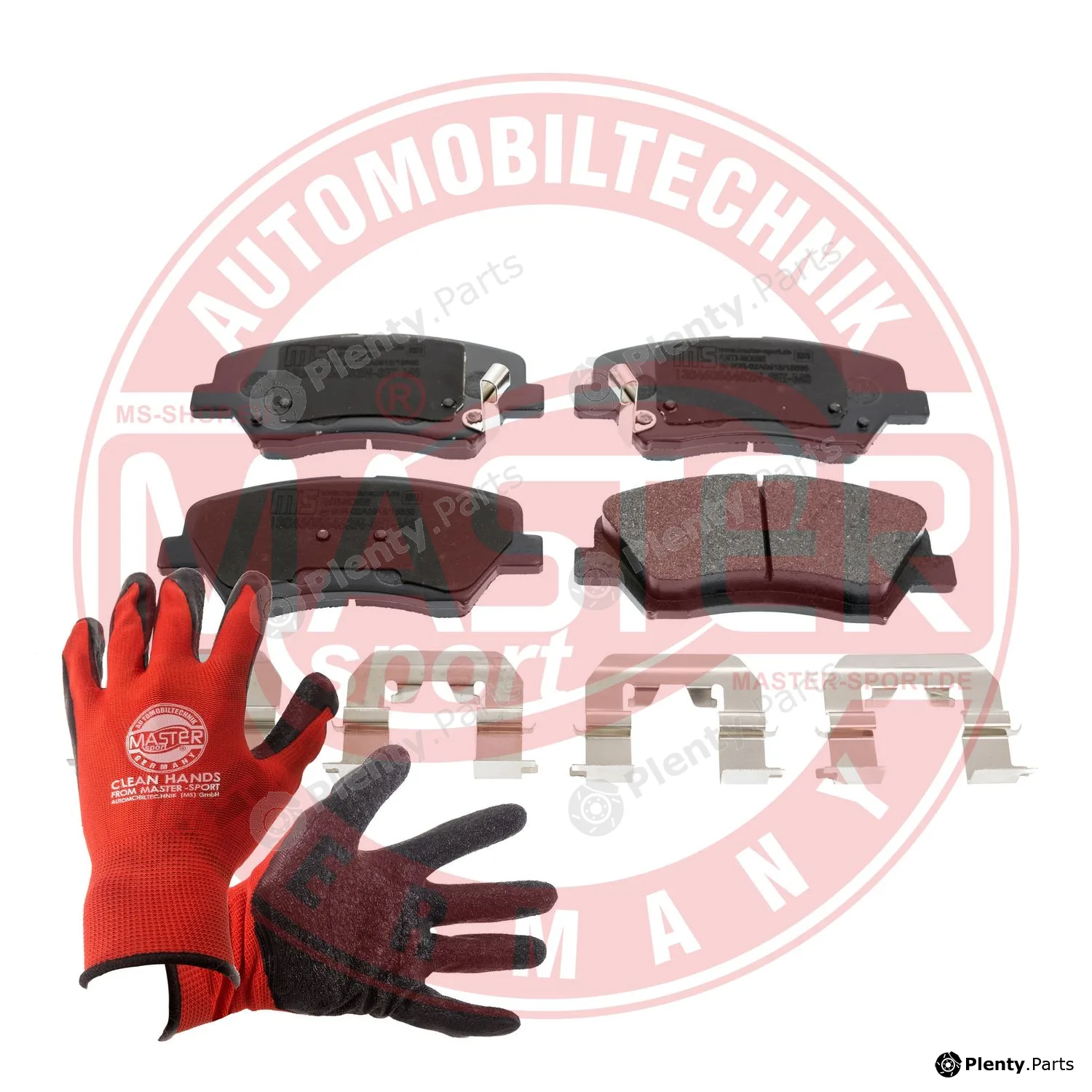 Master-Sport Germany 13046056452N-SET-MSP — Brake Pad Set, disc brake PROMO