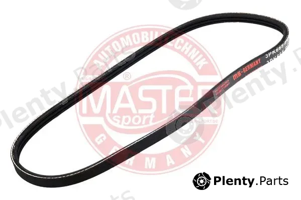 Master-Sport Germany 3PK665-PCS-MS — V-Ribbed Belt