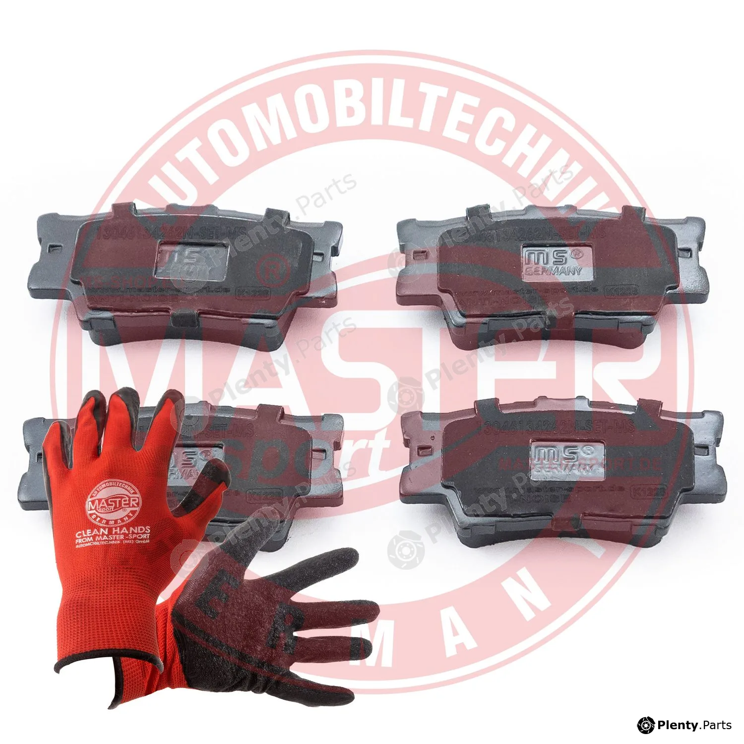 Master-Sport Germany 13046134262N-SET-MSP — Brake Pad Set, disc brake PROMO