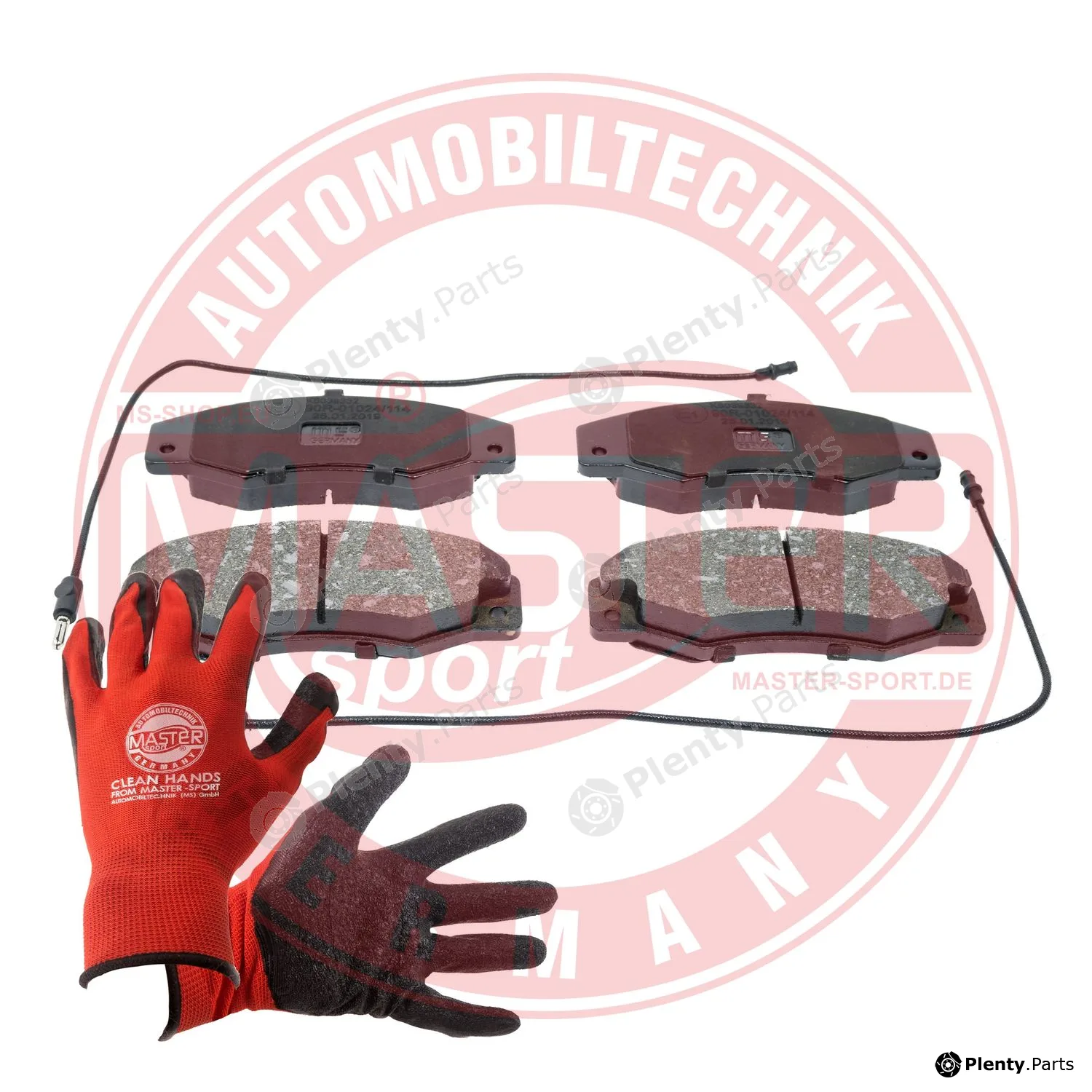Master-Sport Germany 13046039332N-SET-MSP — Brake Pad Set, disc brake PROMO