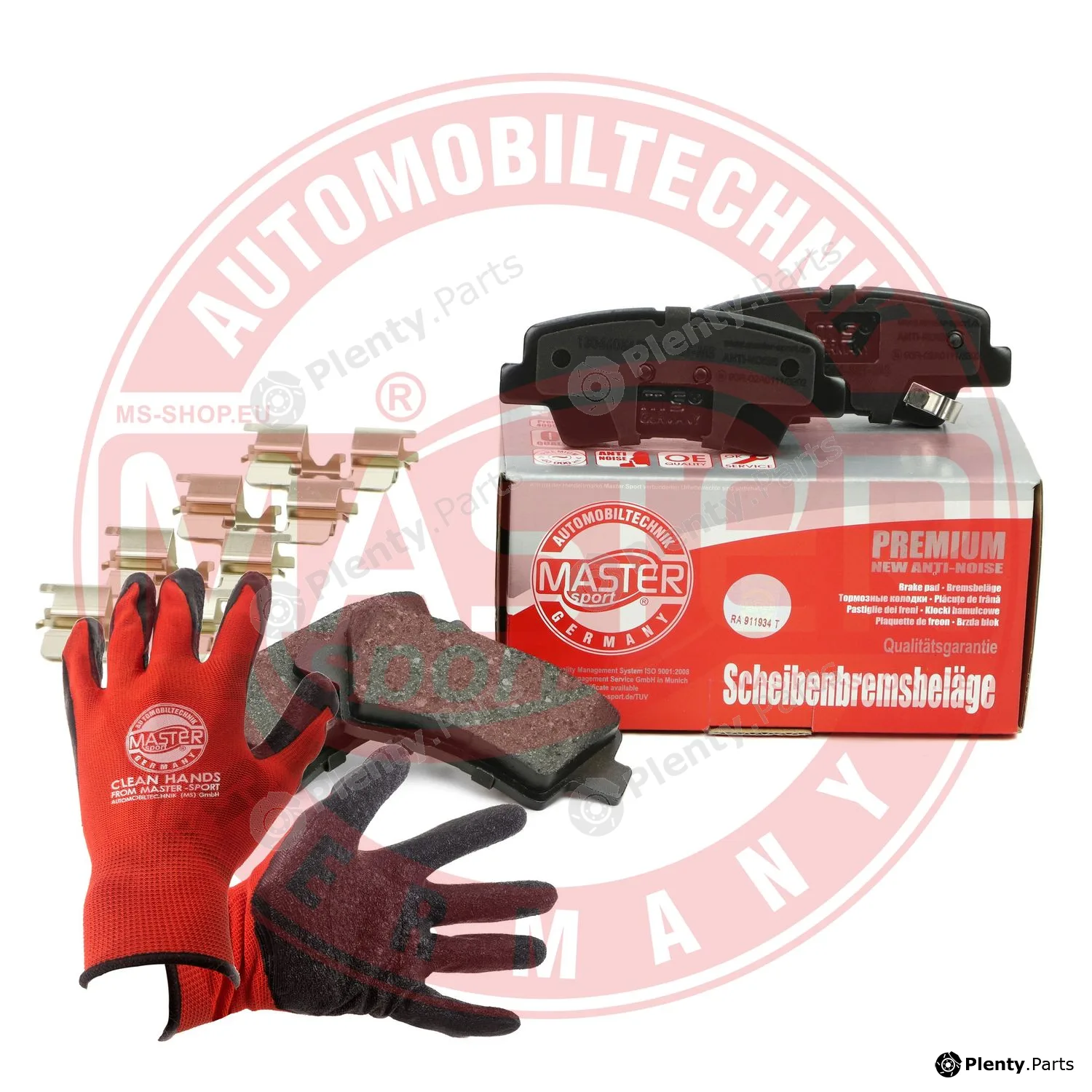 Master-Sport Germany 13046056502N-SET-MSP — Brake Pad Set, disc brake PROMO