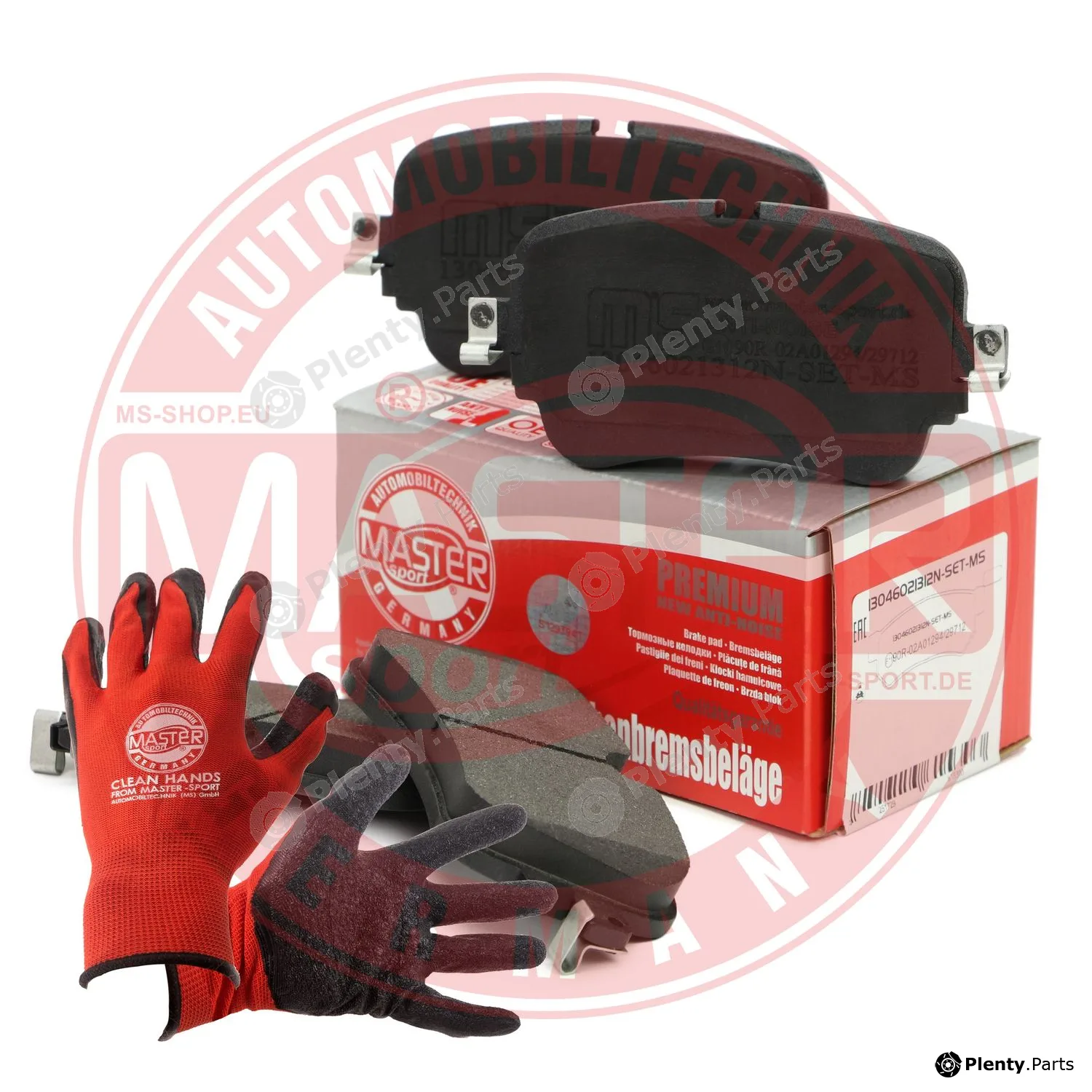 Master-Sport Germany 13046021312N-SET-MSP — Brake Pad Set, disc brake PROMO
