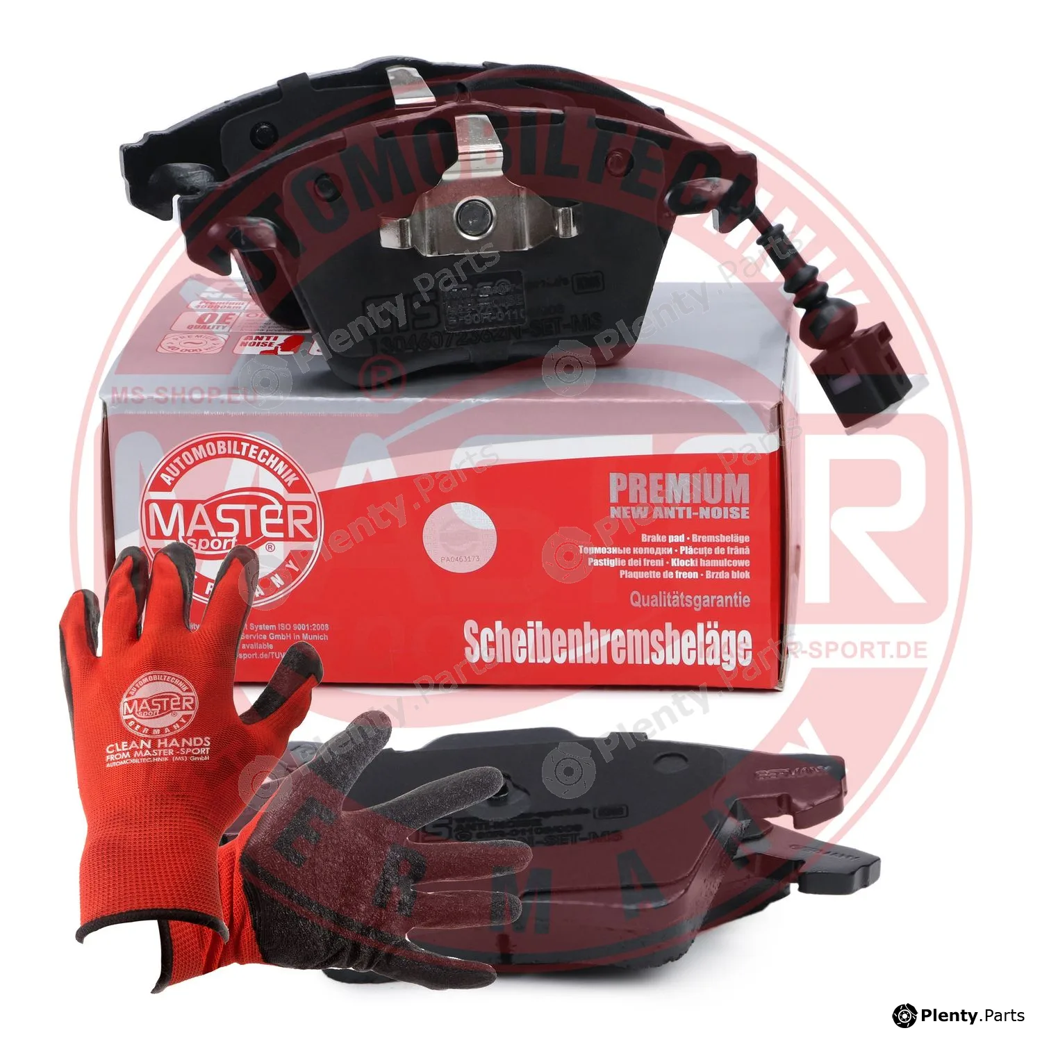 Master-Sport Germany 13046072362N-SET-MSP — Brake Pad Set, disc brake PROMO