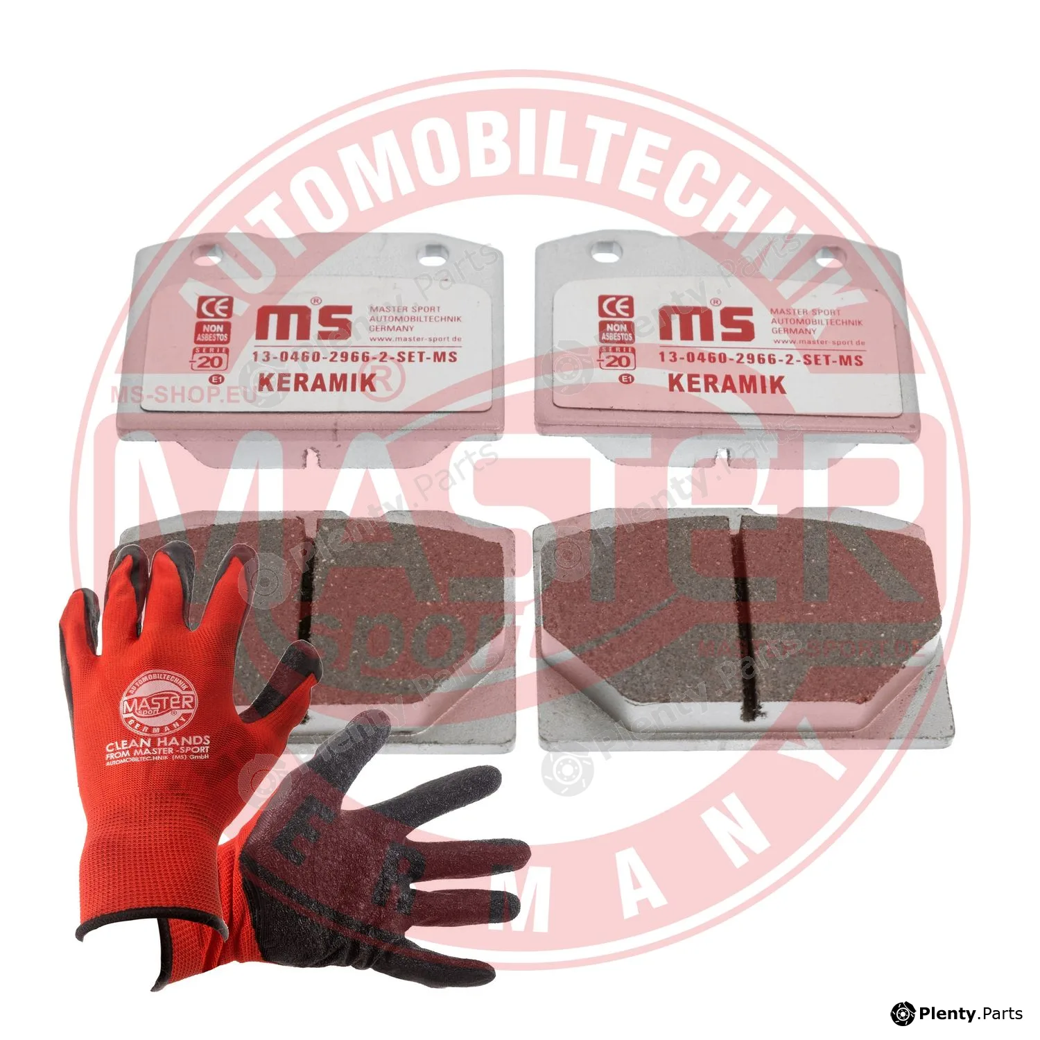 Master-Sport Germany 13046029662C-SET-MSP — Brake Pad Set, disc brake PROMO