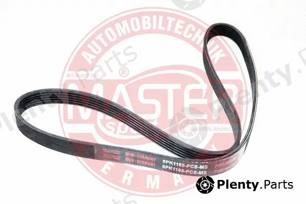 Master-Sport Germany 6PK1165-PCS-MS — V-Ribbed Belt