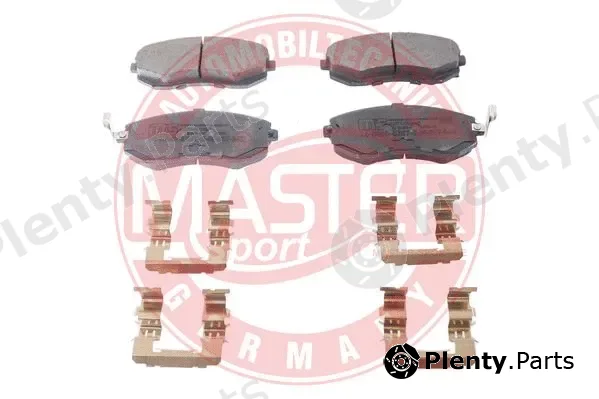 Master-Sport Germany 13046057872N-SET-MS — Brake Pad Set, disc brake Premium
