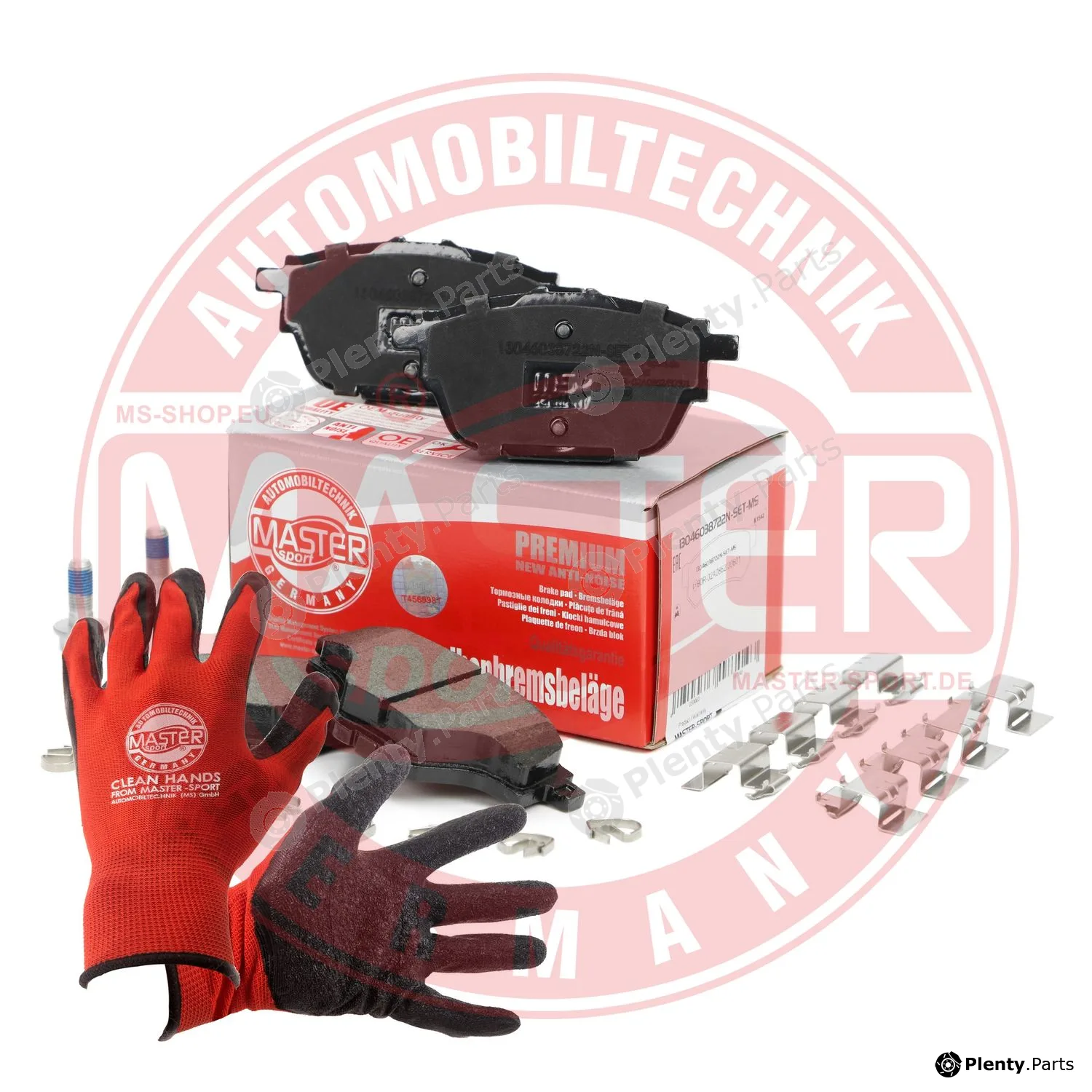 Master-Sport Germany 13046038722N-SET-MSP — Brake Pad Set, disc brake PROMO