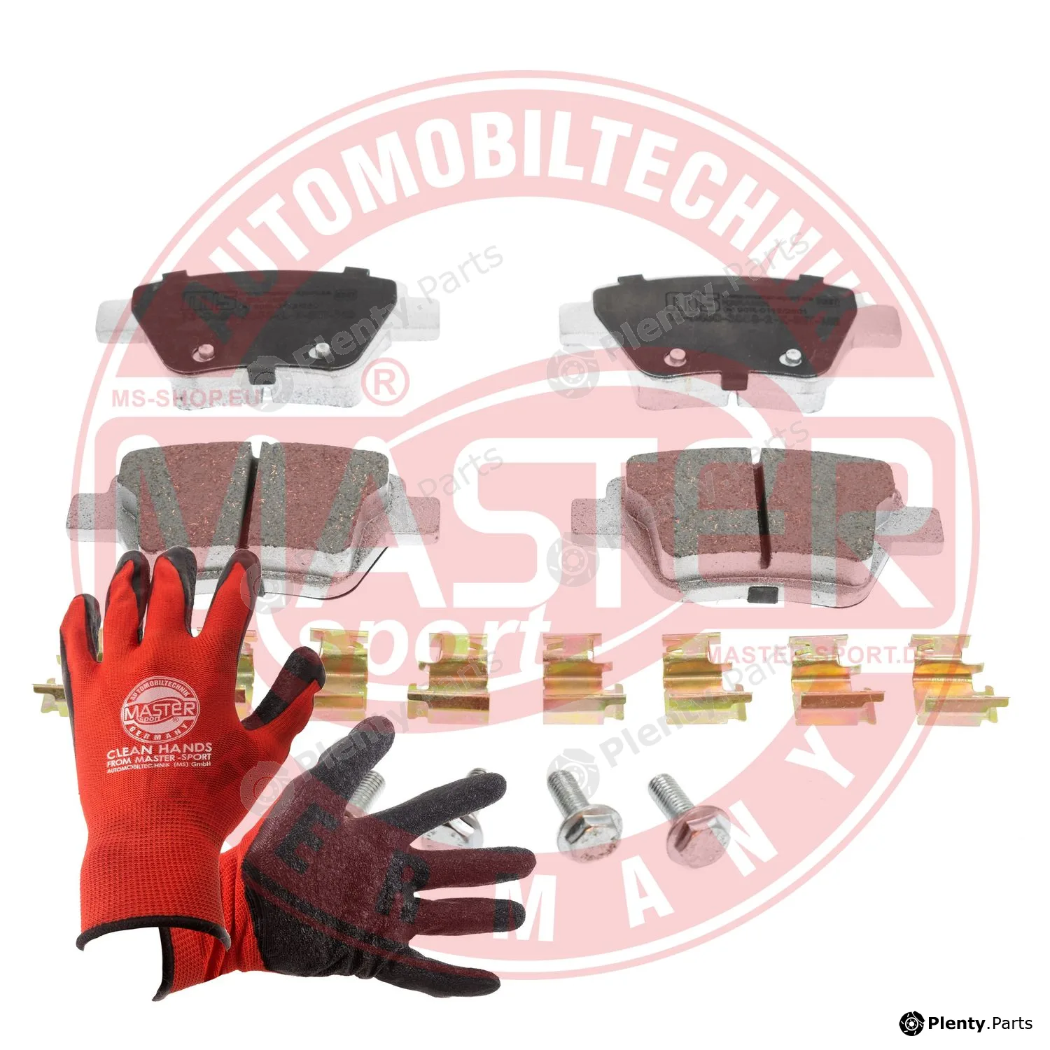 Master-Sport Germany 13046038582K-SET-MSP — Brake Pad Set, disc brake PROMO