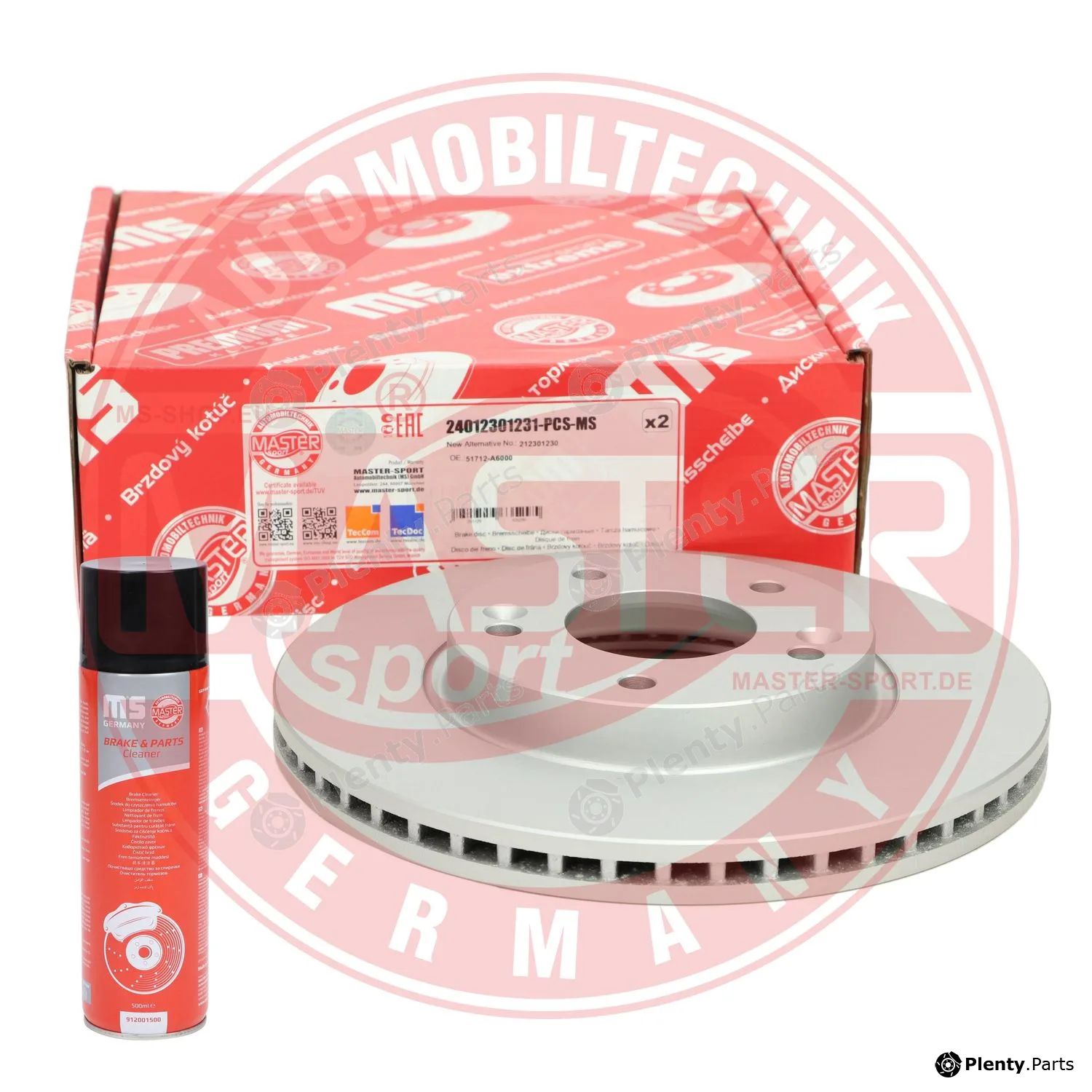 Master-Sport Germany 24012301231-PCS-MSP — Brake Disc PROMO