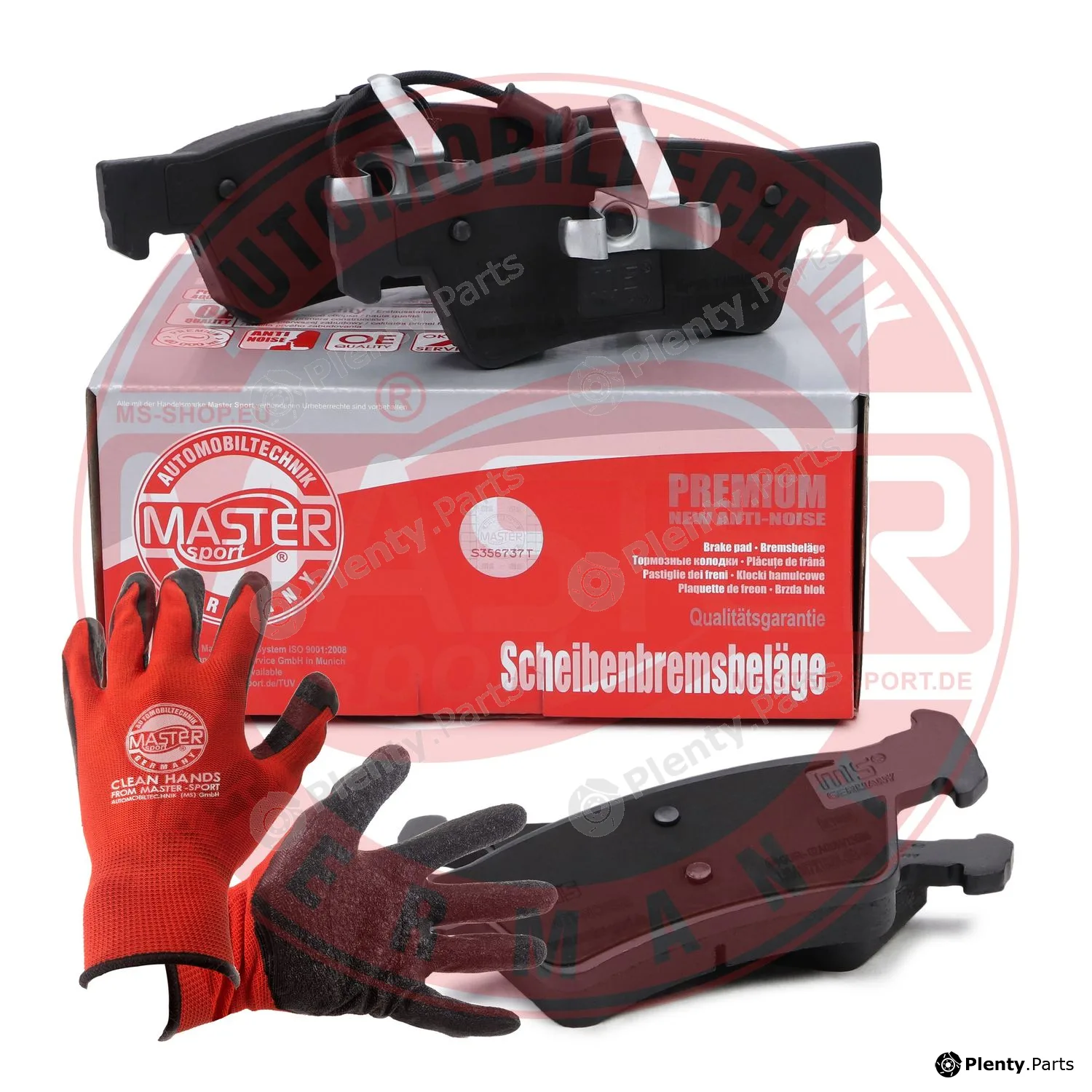 Master-Sport Germany 13046072182N-SET-MSP — Brake Pad Set, disc brake PROMO