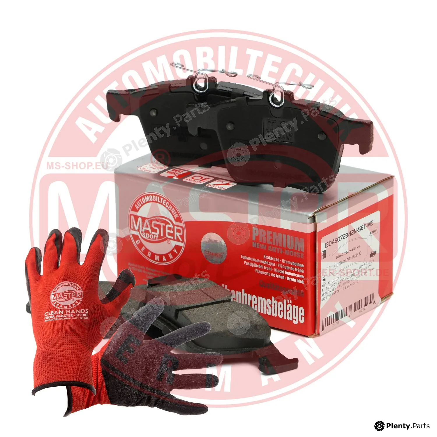Master-Sport Germany 13046072942N-SET-MSP — Brake Pad Set, disc brake PROMO