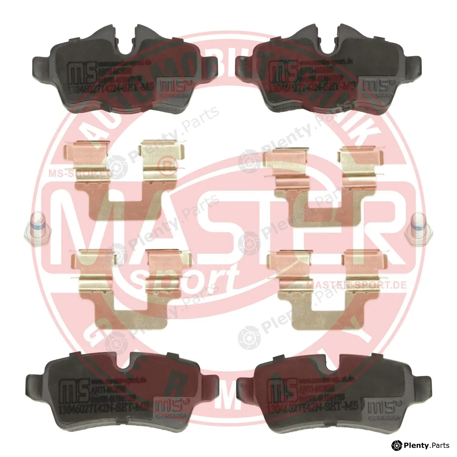 Master-Sport Germany 13046027142N-SET-MS — Brake Pad Set, disc brake Premium