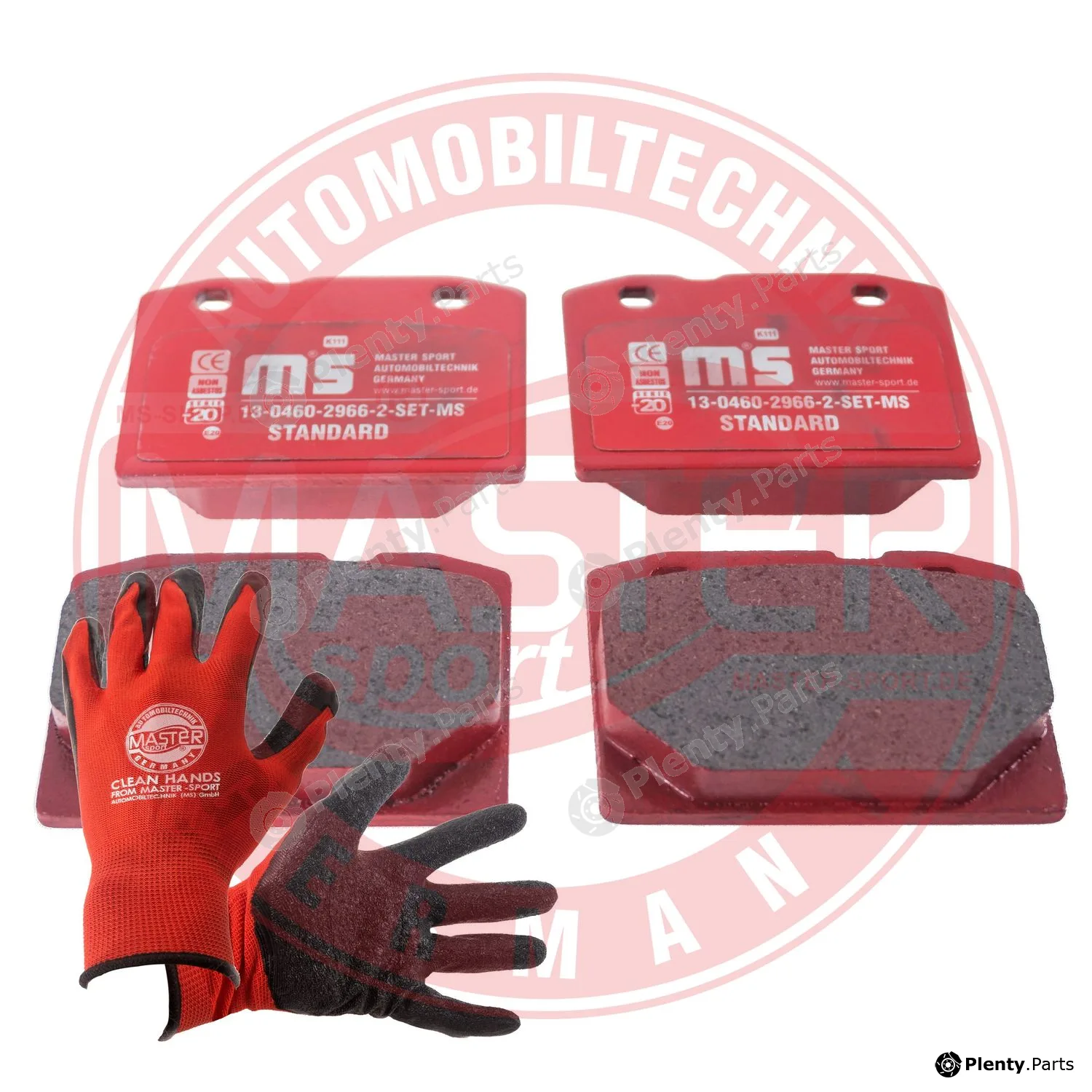 Master-Sport Germany 13046029662-SET-MSP — Brake Pad Set, disc brake PROMO