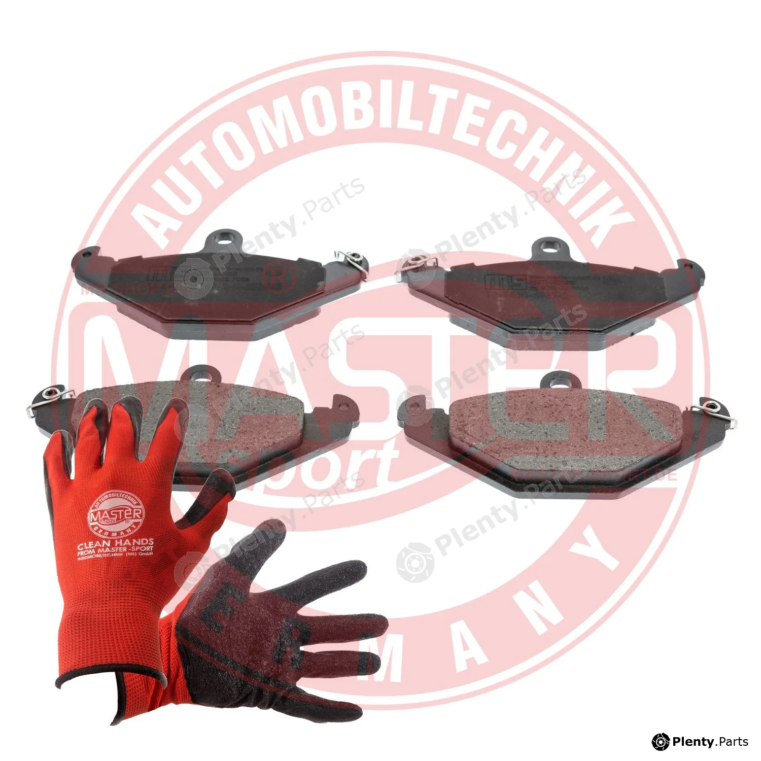 Master-Sport Germany 13046049572N-SET-MSP — Brake Pad Set, disc brake PROMO