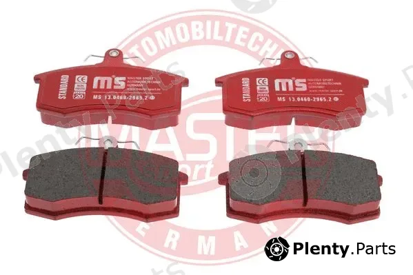 Master-Sport Germany 13046029652-SET-MS — Brake Pad Set, disc brake HD Long Drive