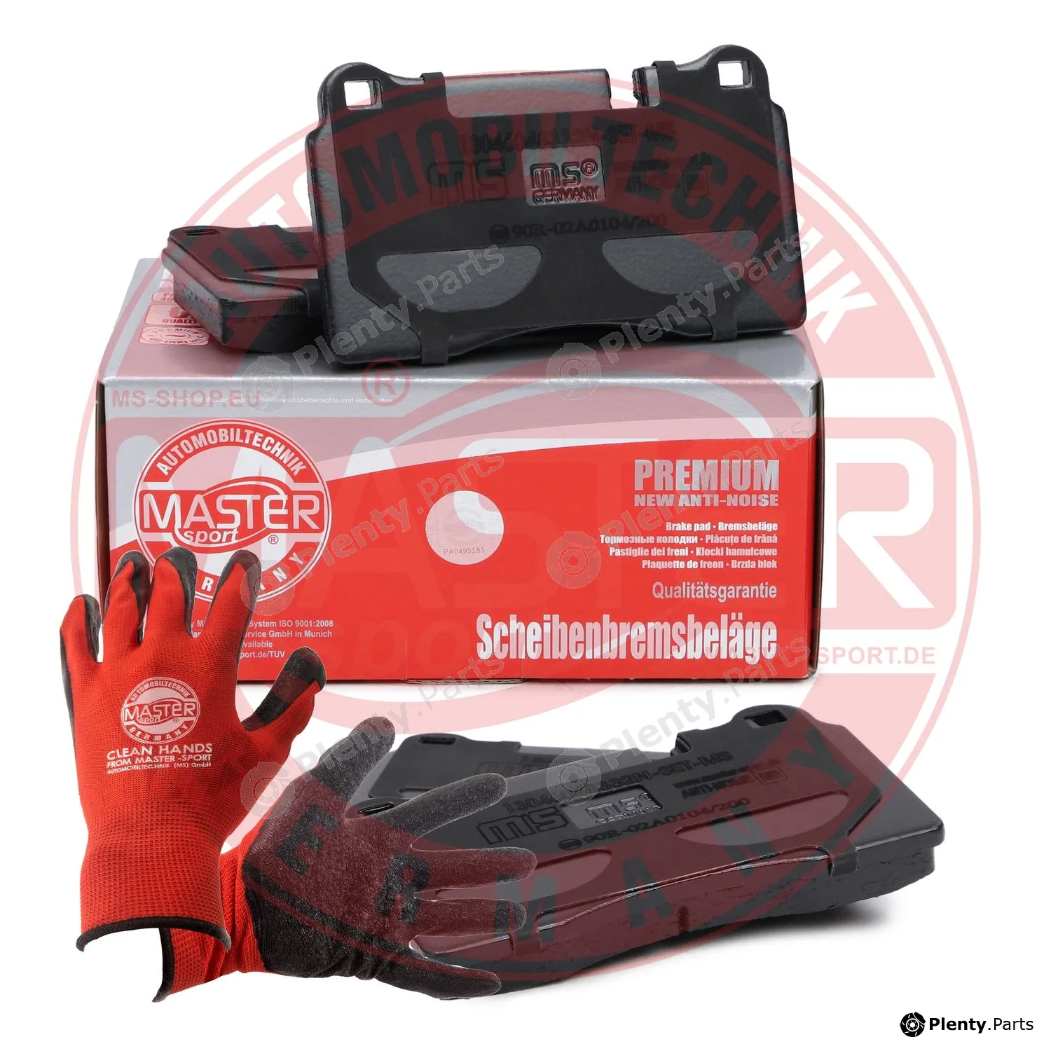 Master-Sport Germany 13046048332N-SET-MSP — Brake Pad Set, disc brake PROMO