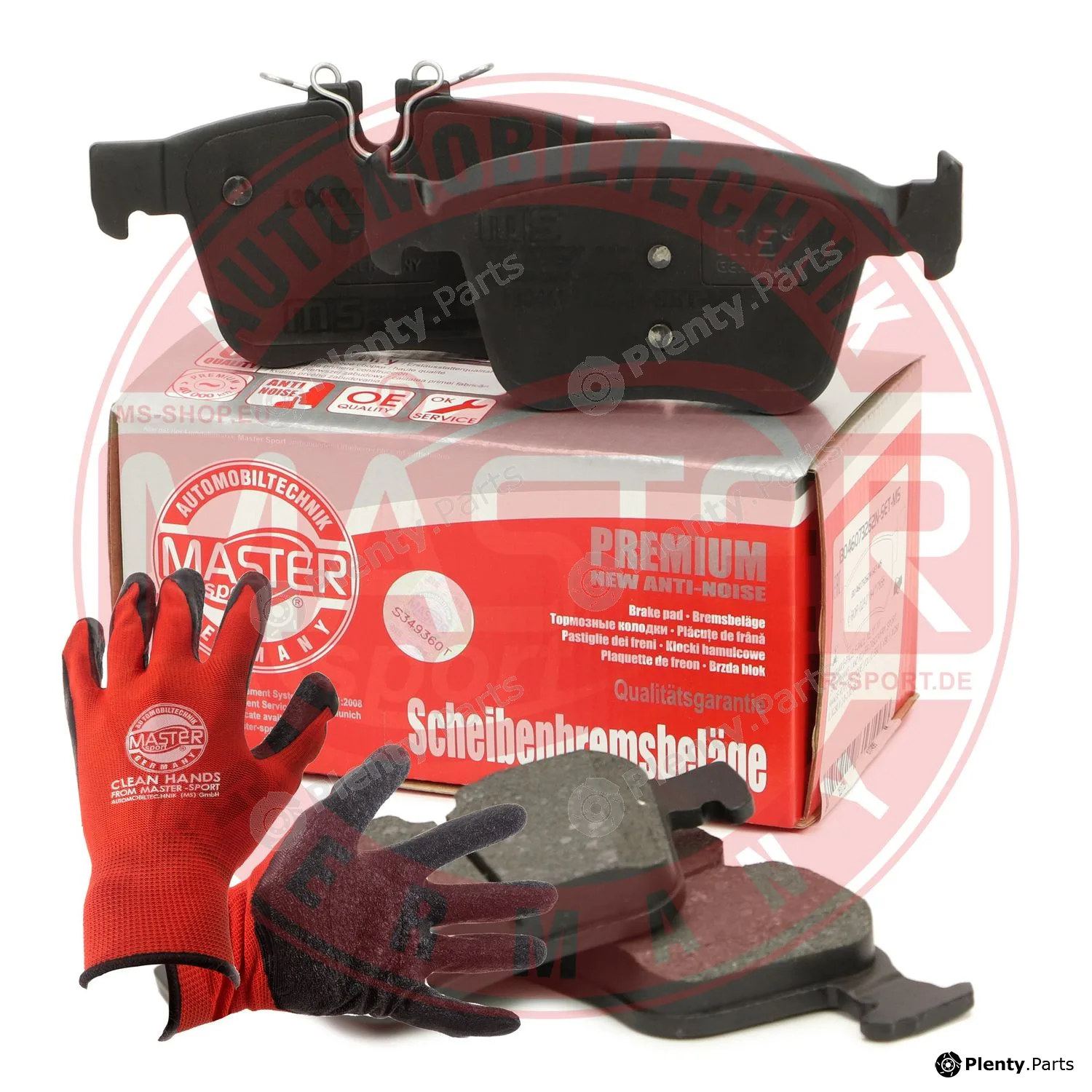 Master-Sport Germany 13046073262N-SET-MSP — Brake Pad Set, disc brake PROMO
