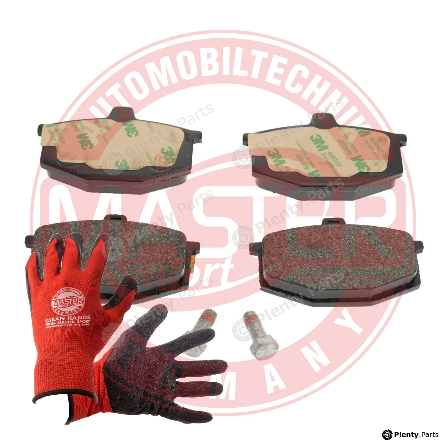 Master-Sport Germany 13046029672N-SET-MSP — Brake Pad Set, disc brake PROMO