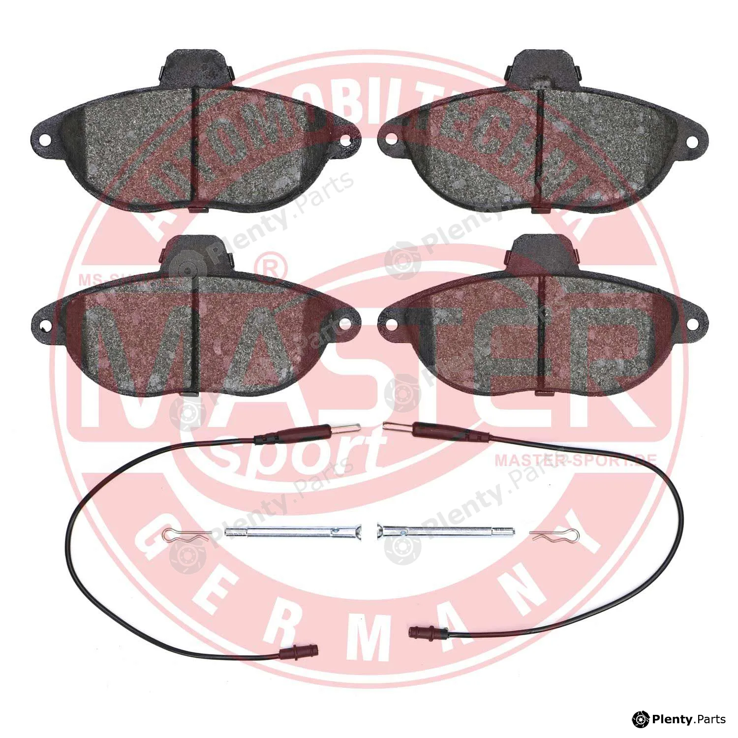 Master-Sport Germany 13046039572N-SET-MS — Brake Pad Set, disc brake Premium