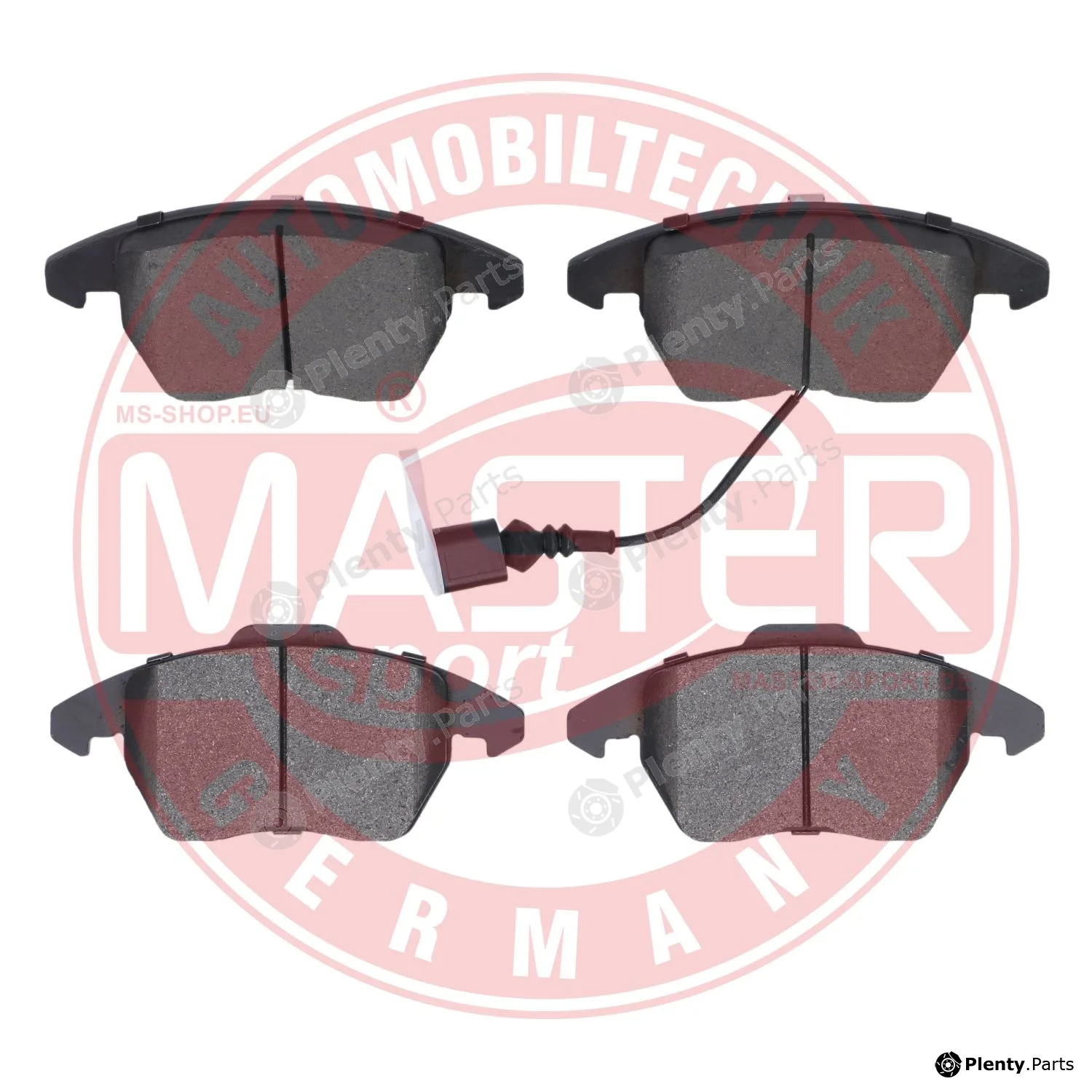 Master-Sport Germany 13046071842T-SET-MS — Brake Pad Set, disc brake Economic