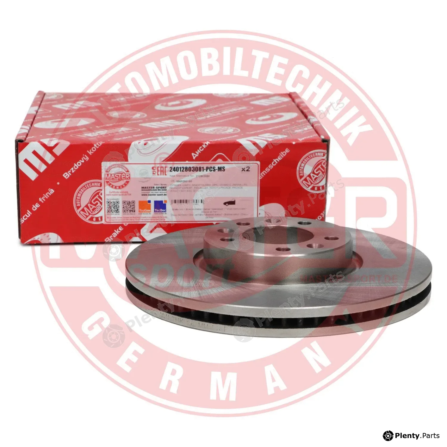 Master-Sport Germany 24012803081-PCS-MS — Brake Disc
