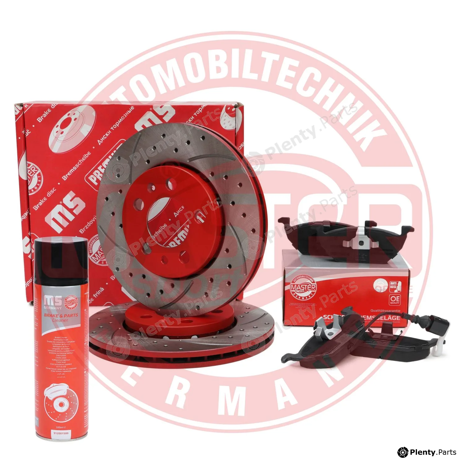 Master-Sport Germany 202221510P — Brake Kit, disc brake PROMO