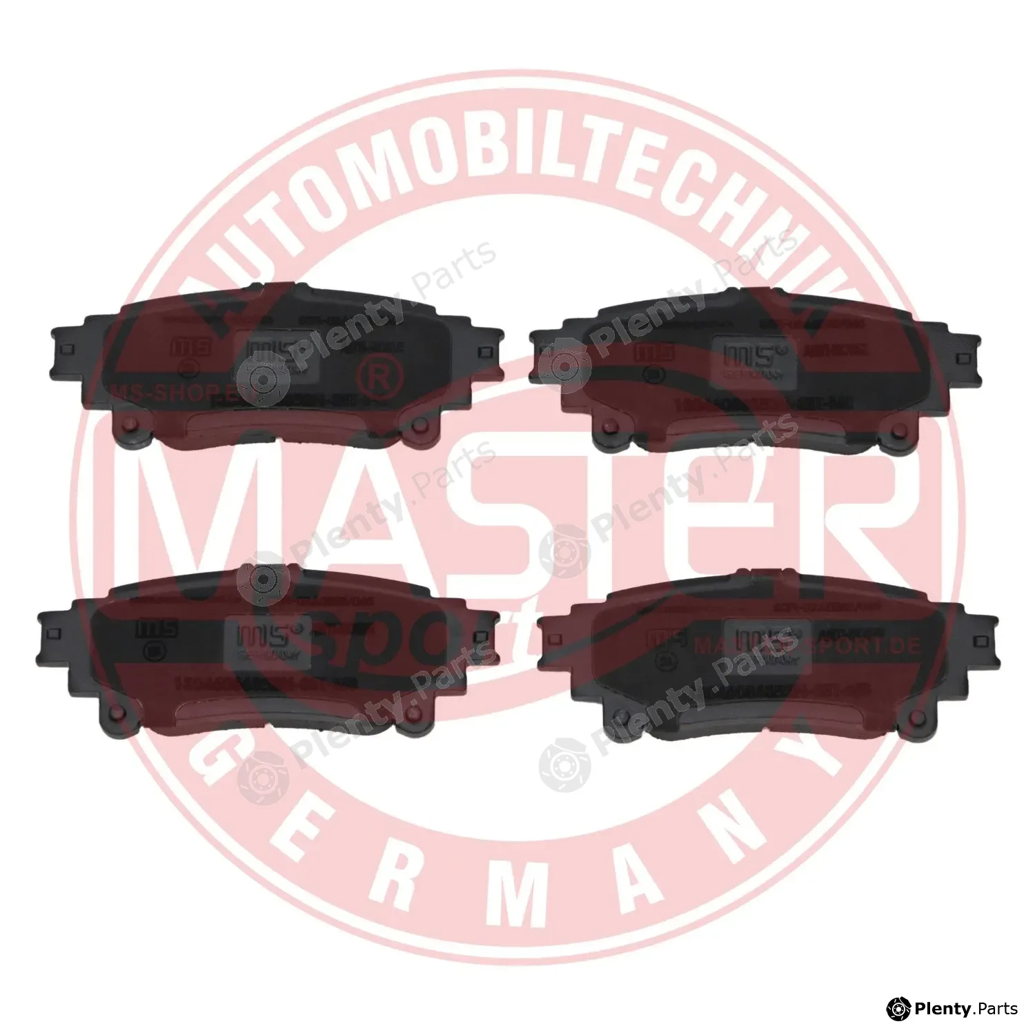 Master-Sport Germany 13046056352N-SET-MS — Brake Pad Set, disc brake Premium