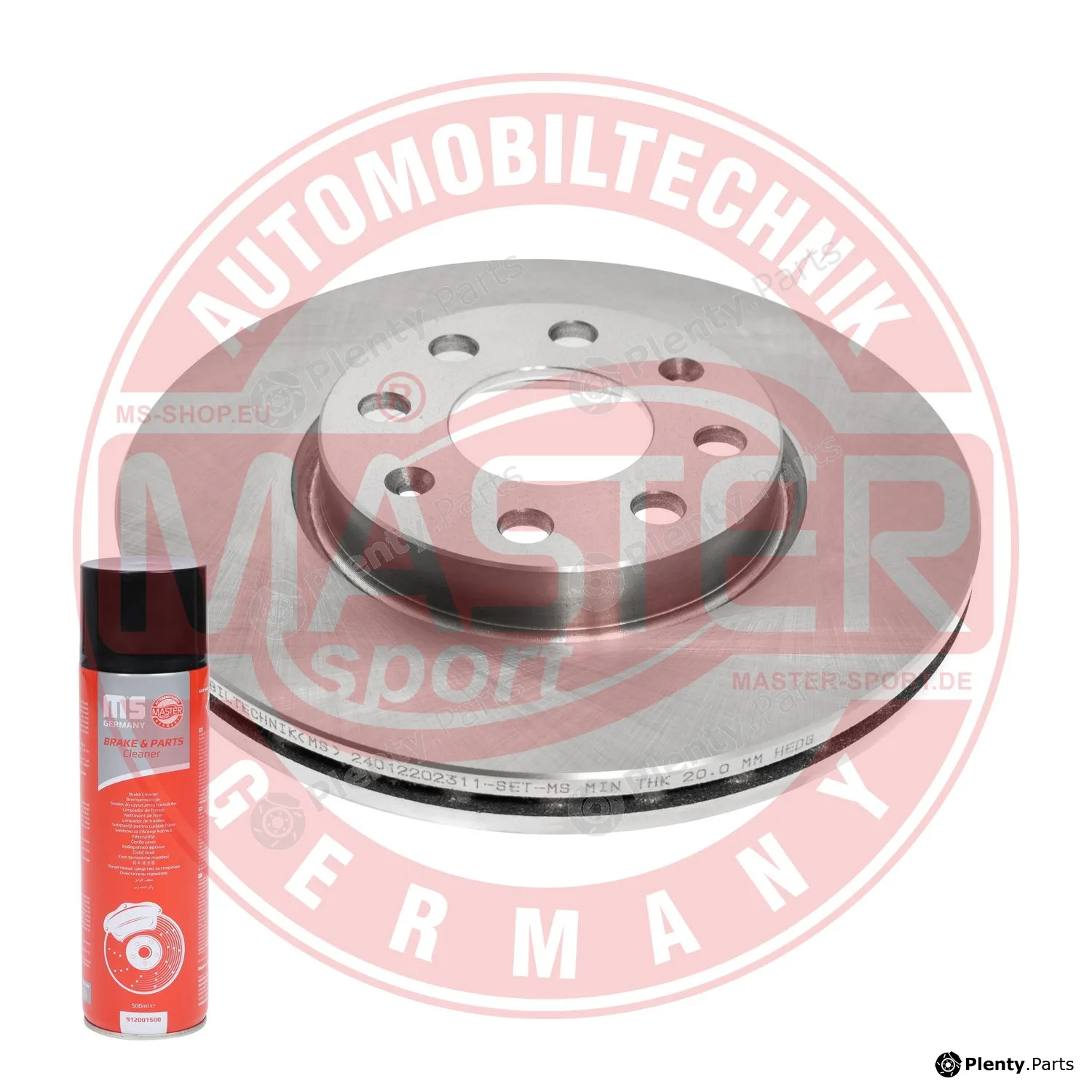 Master-Sport Germany 24012202311-PCS-MSP — Brake Disc PROMO