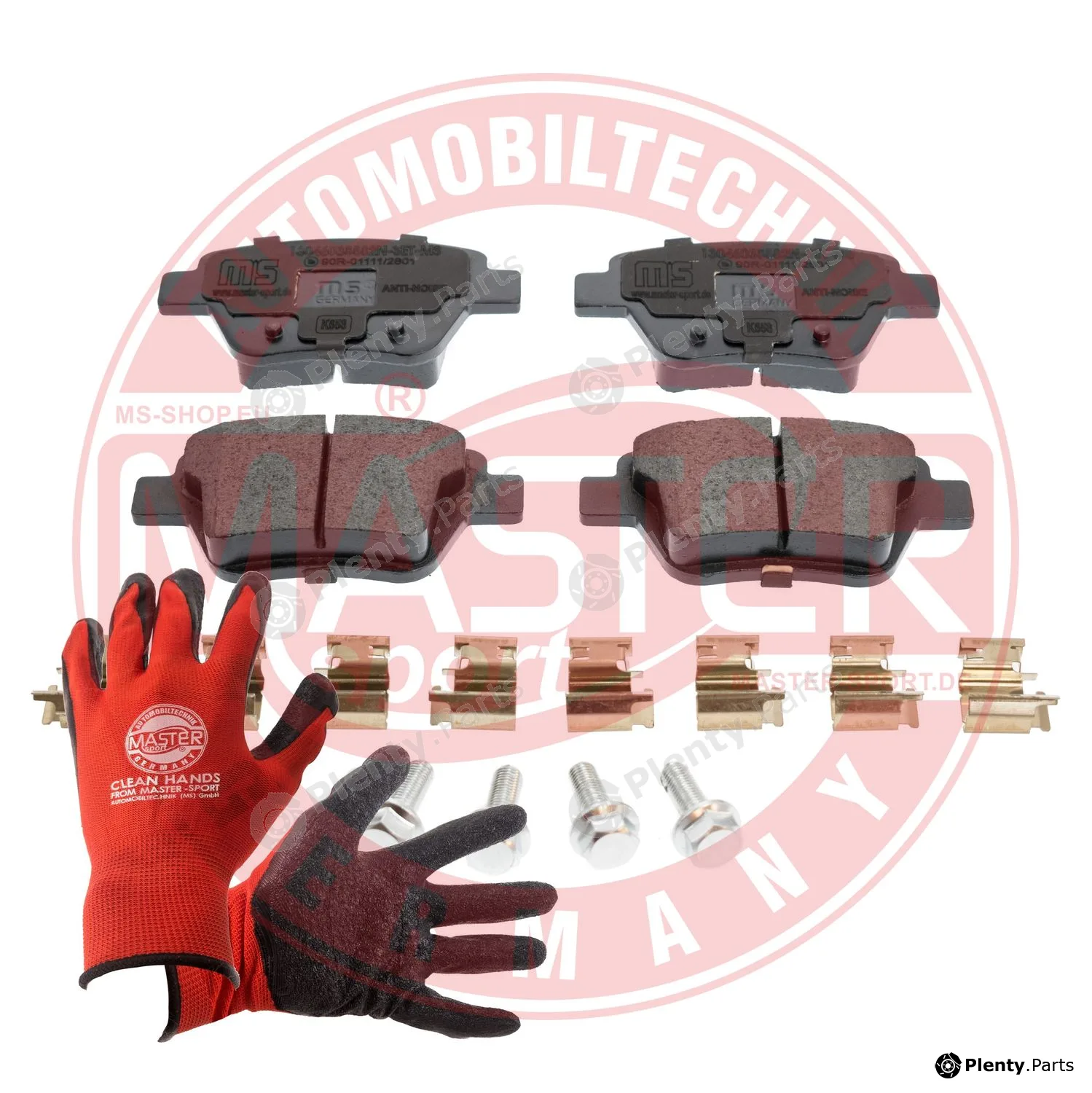 Master-Sport Germany 13046038582N-SET-MSP — Brake Pad Set, disc brake PROMO