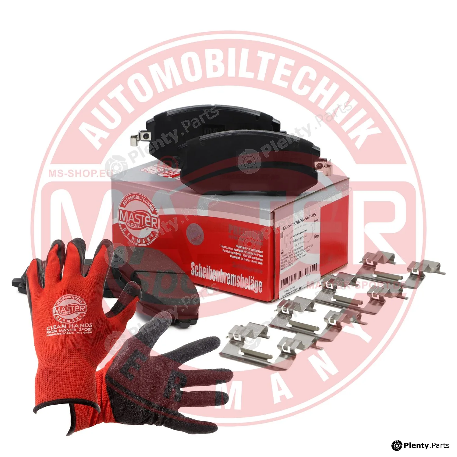 Master-Sport Germany 13046057872N-SET-MSP — Brake Pad Set, disc brake PROMO