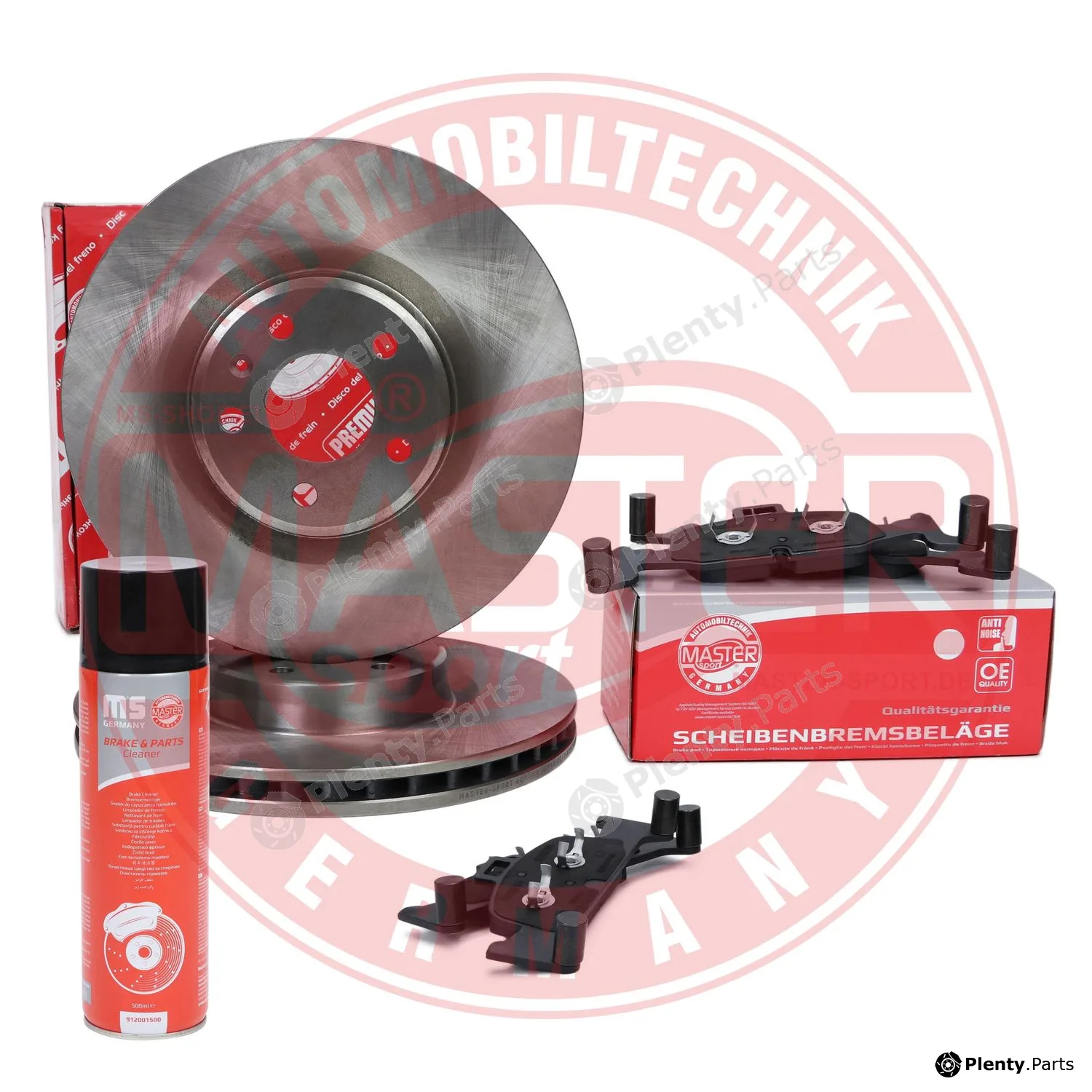 Master-Sport Germany 203002450P — Brake Kit, disc brake PROMO