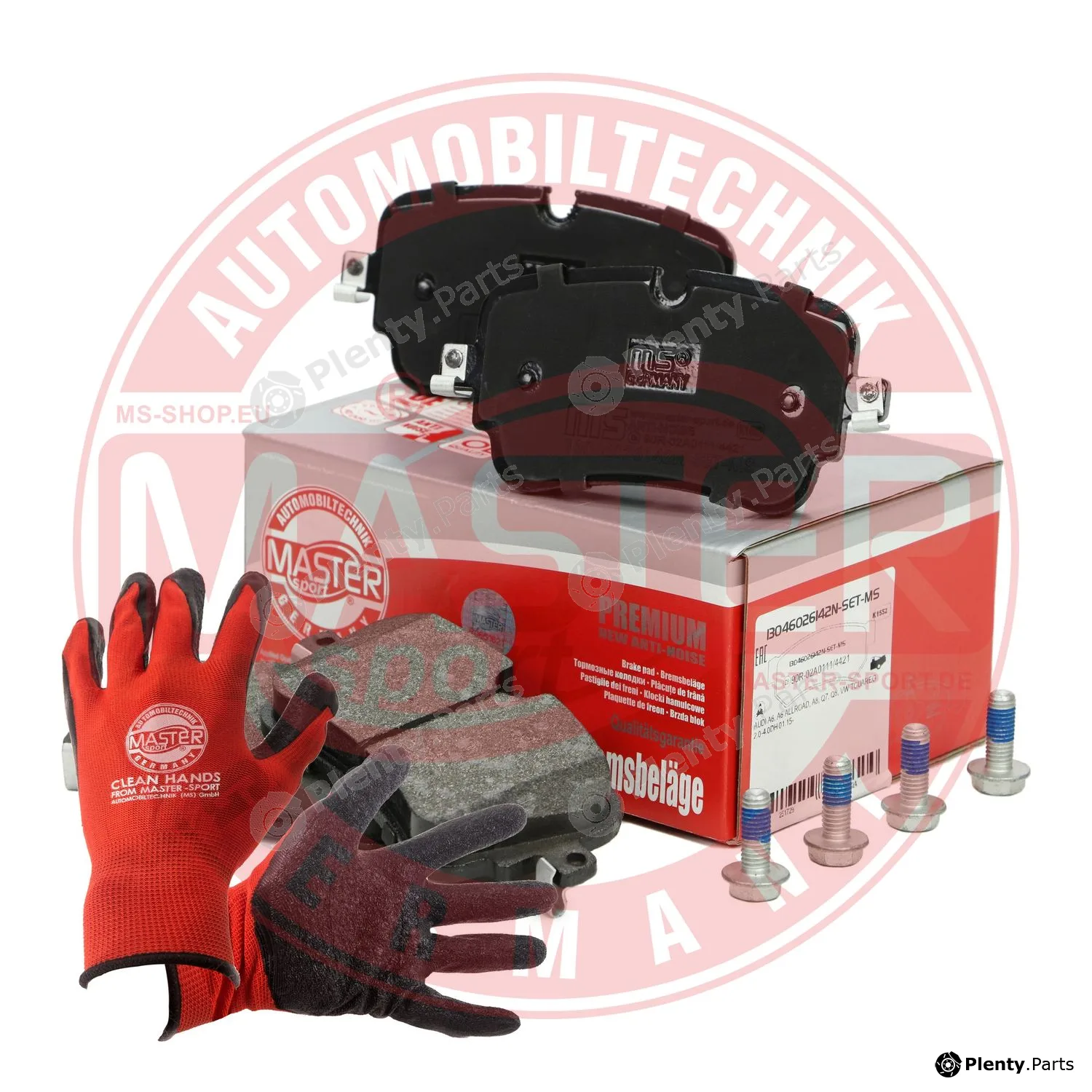 Master-Sport Germany 13046026142N-SET-MSP — Brake Pad Set, disc brake PROMO