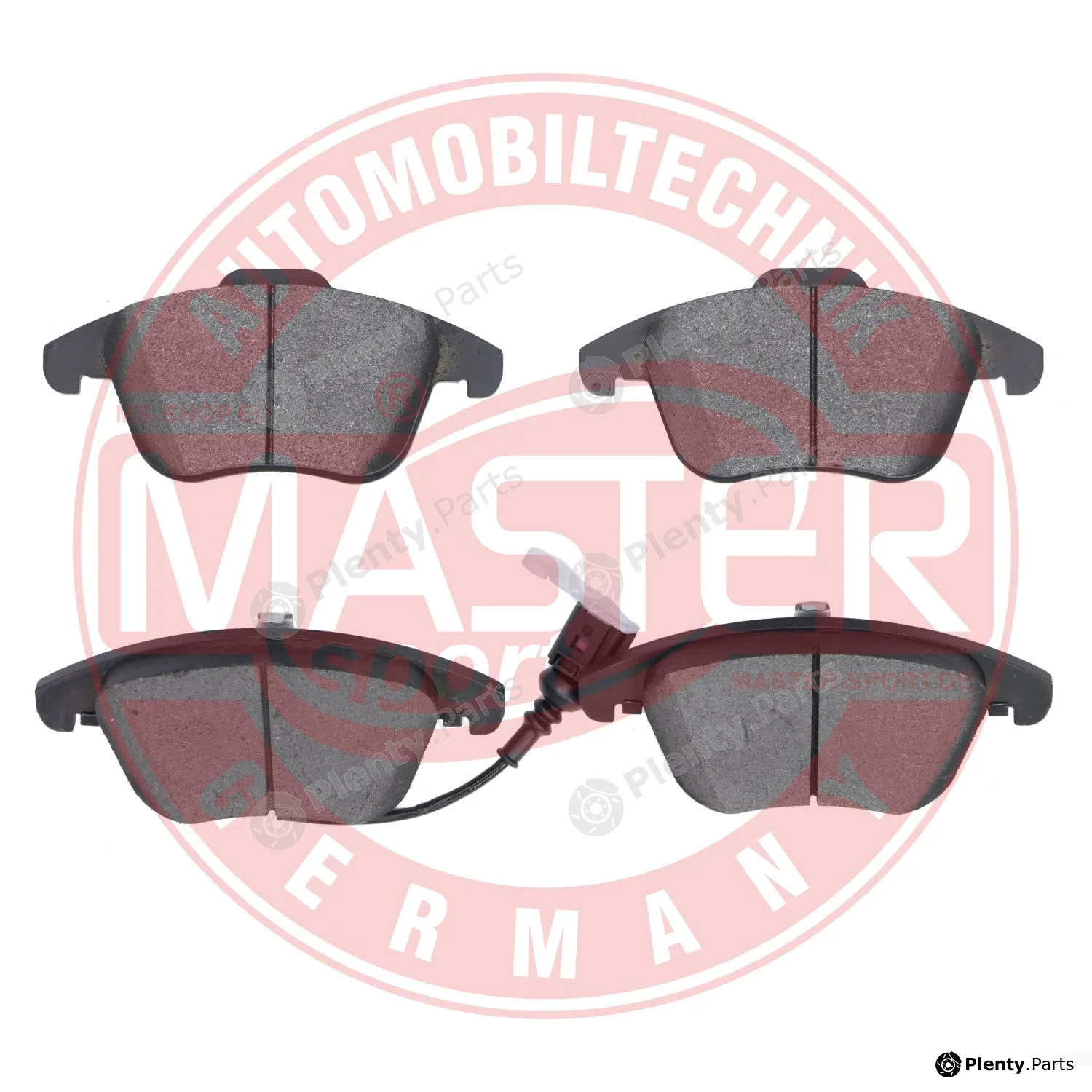 Master-Sport Germany 13046072422T-SET-MS — Brake Pad Set, disc brake Economic