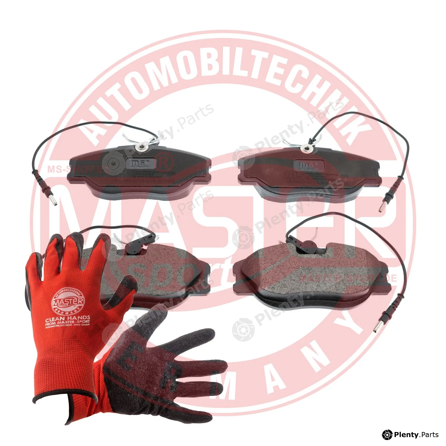 Master-Sport Germany 13046029782N-SET-MSP — Brake Pad Set, disc brake PROMO
