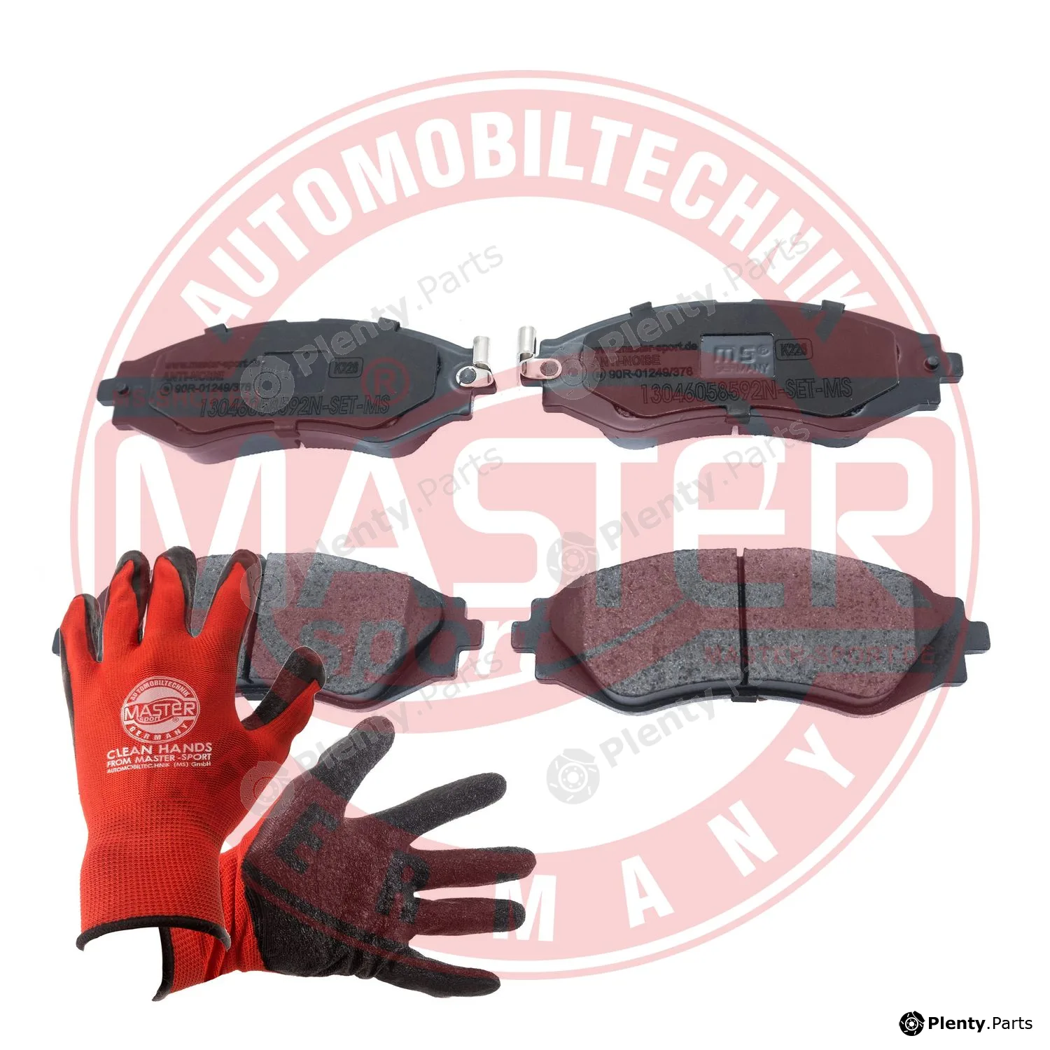 Master-Sport Germany 13046058592N-SET-MSP — Brake Pad Set, disc brake PROMO