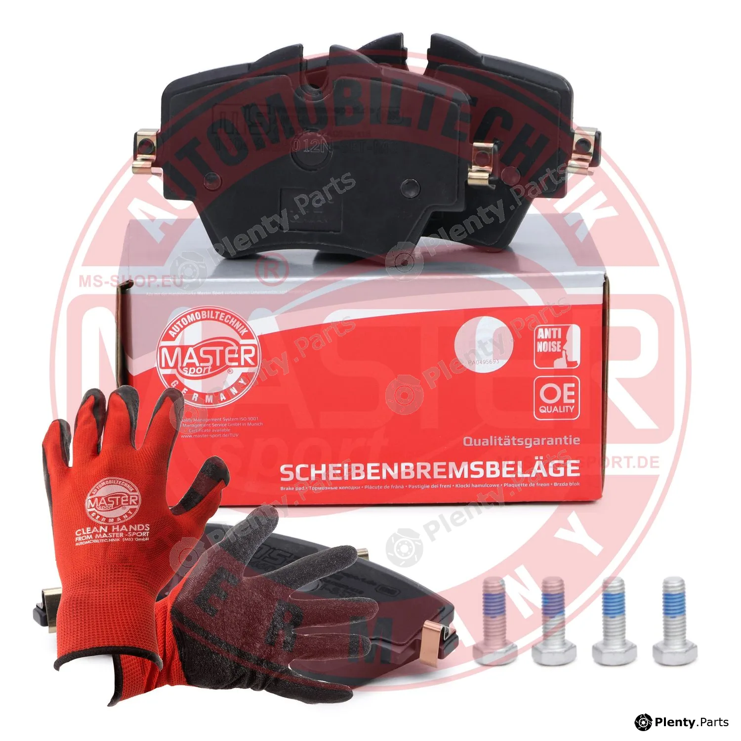 Master-Sport Germany 13046026012N-SET-MSP — Brake Pad Set, disc brake PROMO