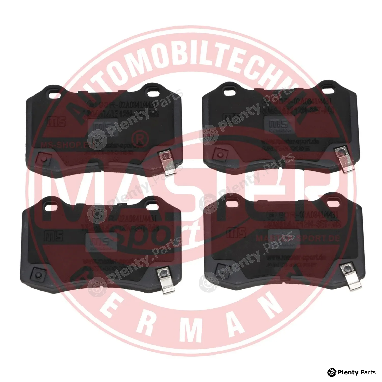 Master-Sport Germany 13046141712N-SET-MS — Brake Pad Set, disc brake Premium