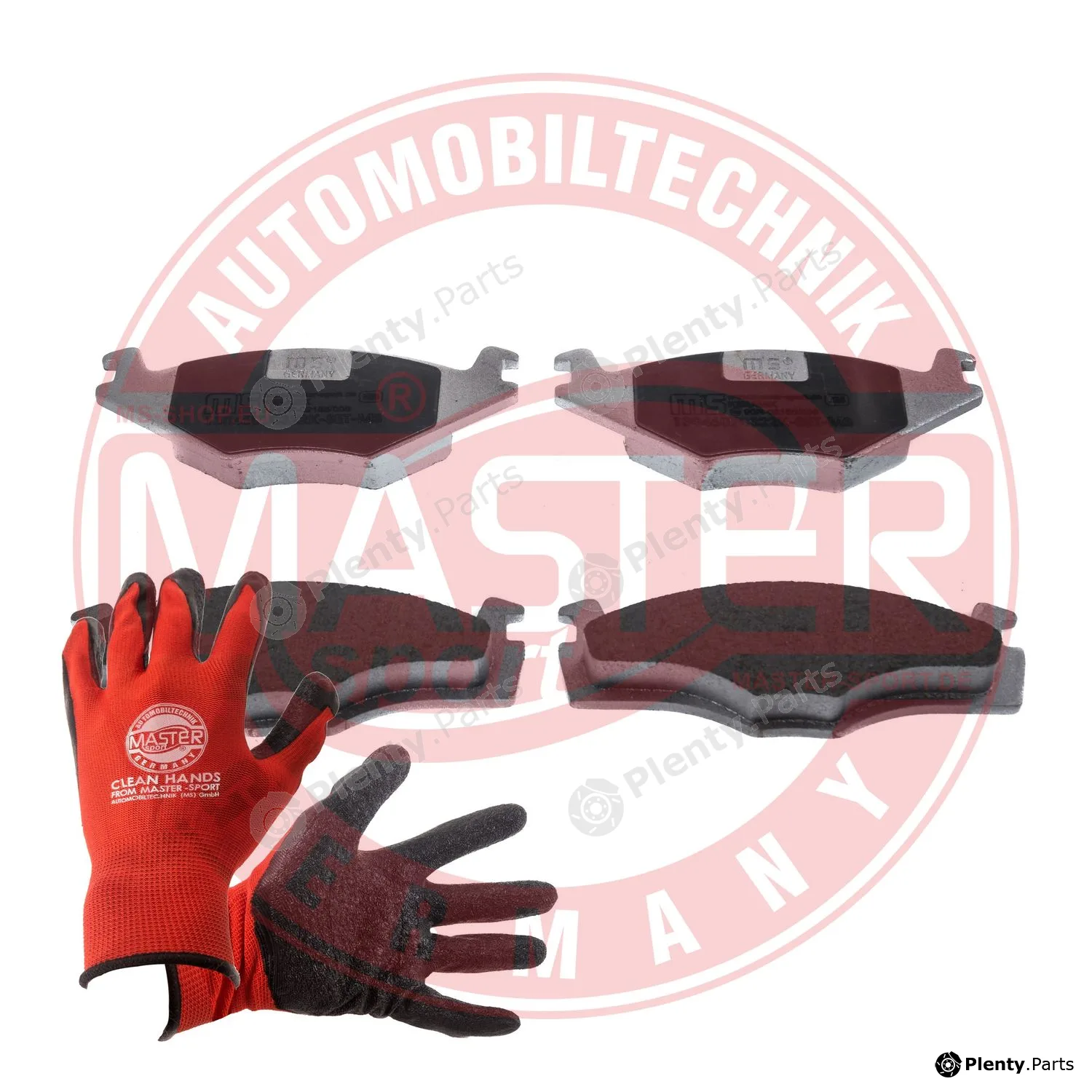 Master-Sport Germany 13046070322K-SET-MSP — Brake Pad Set, disc brake PROMO