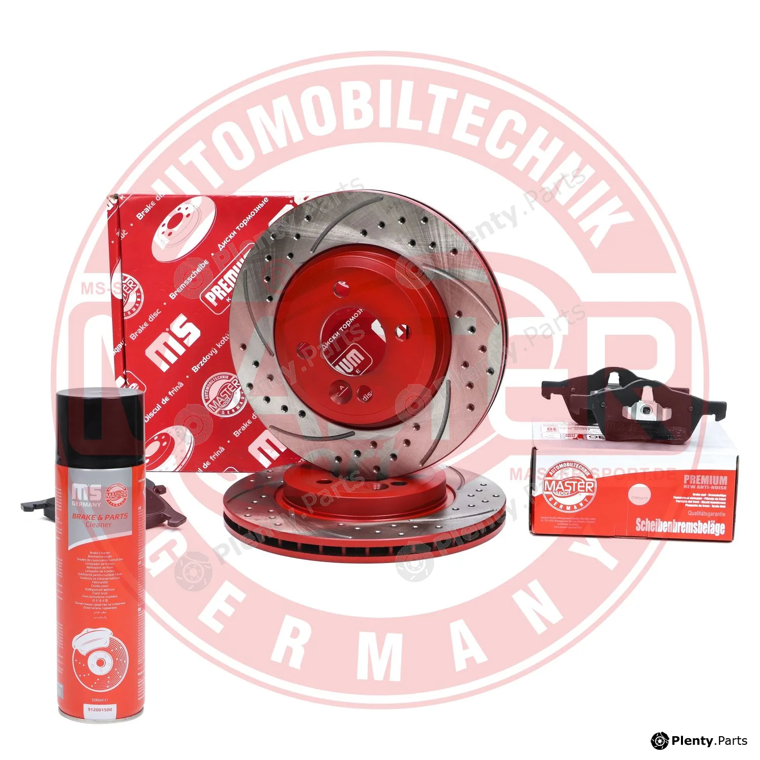 Master-Sport Germany 202222040P — Brake Kit, disc brake PROMO