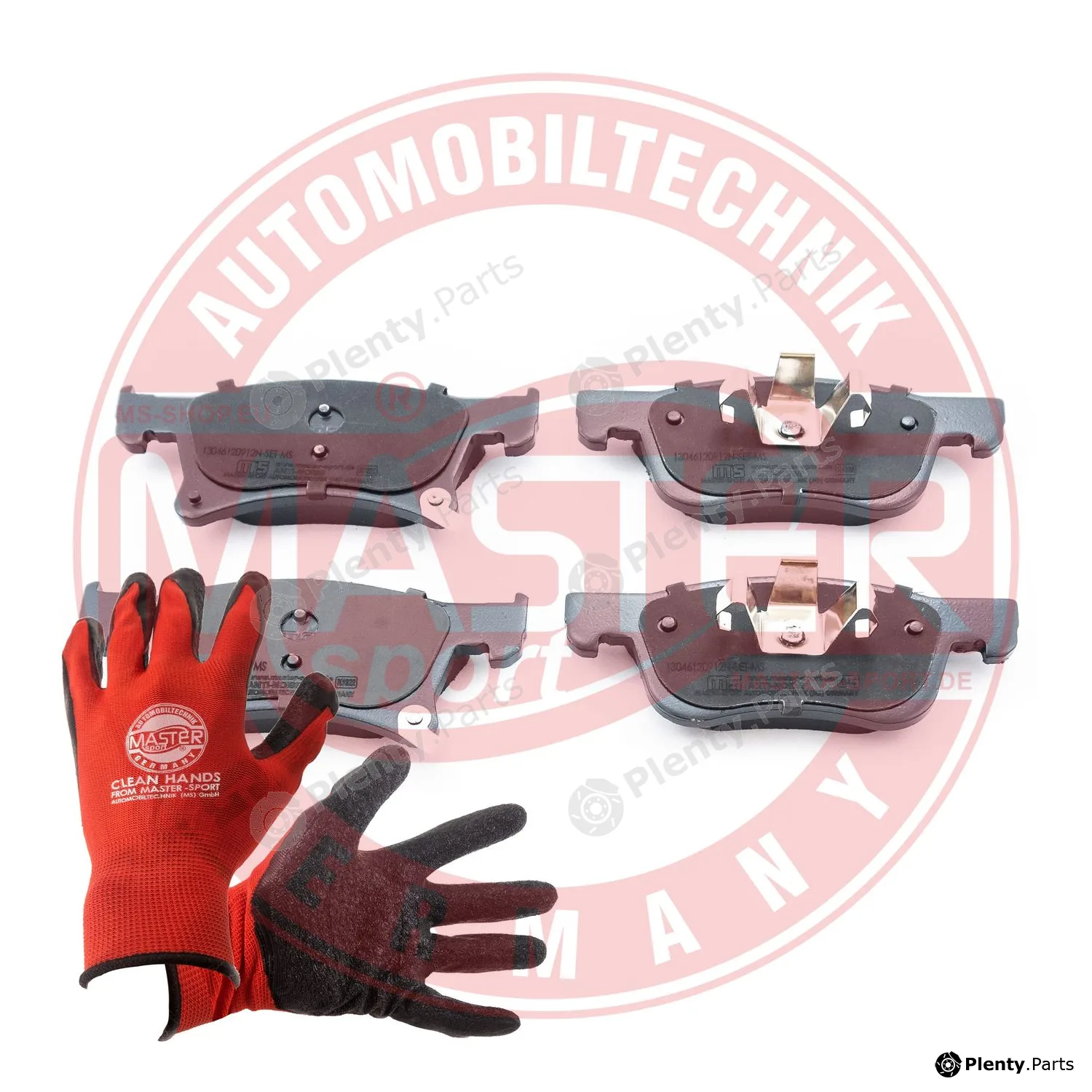 Master-Sport Germany 13046120912N-SET-MSP — Brake Pad Set, disc brake PROMO