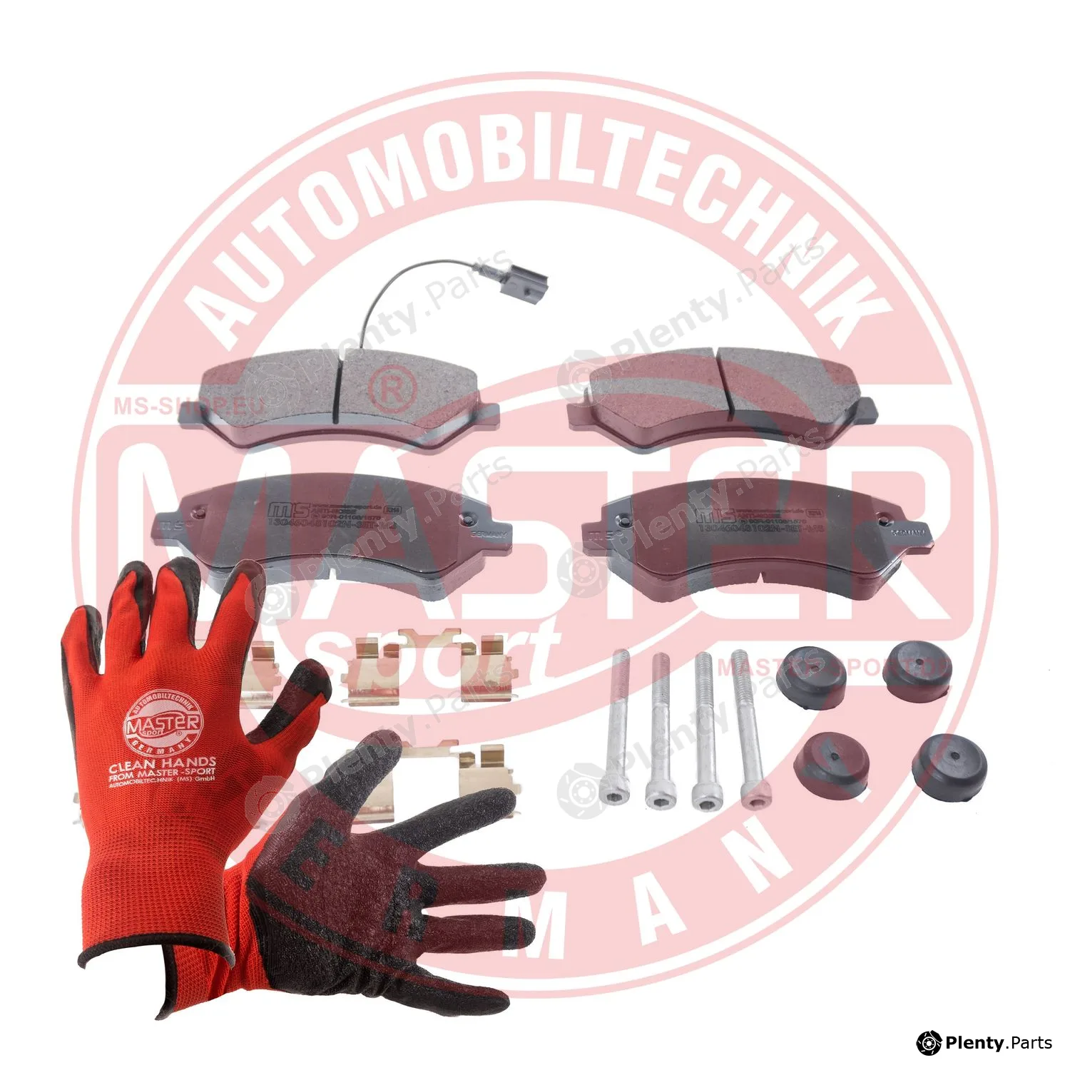 Master-Sport Germany 13046048102N-SET-MSP — Brake Pad Set, disc brake PROMO