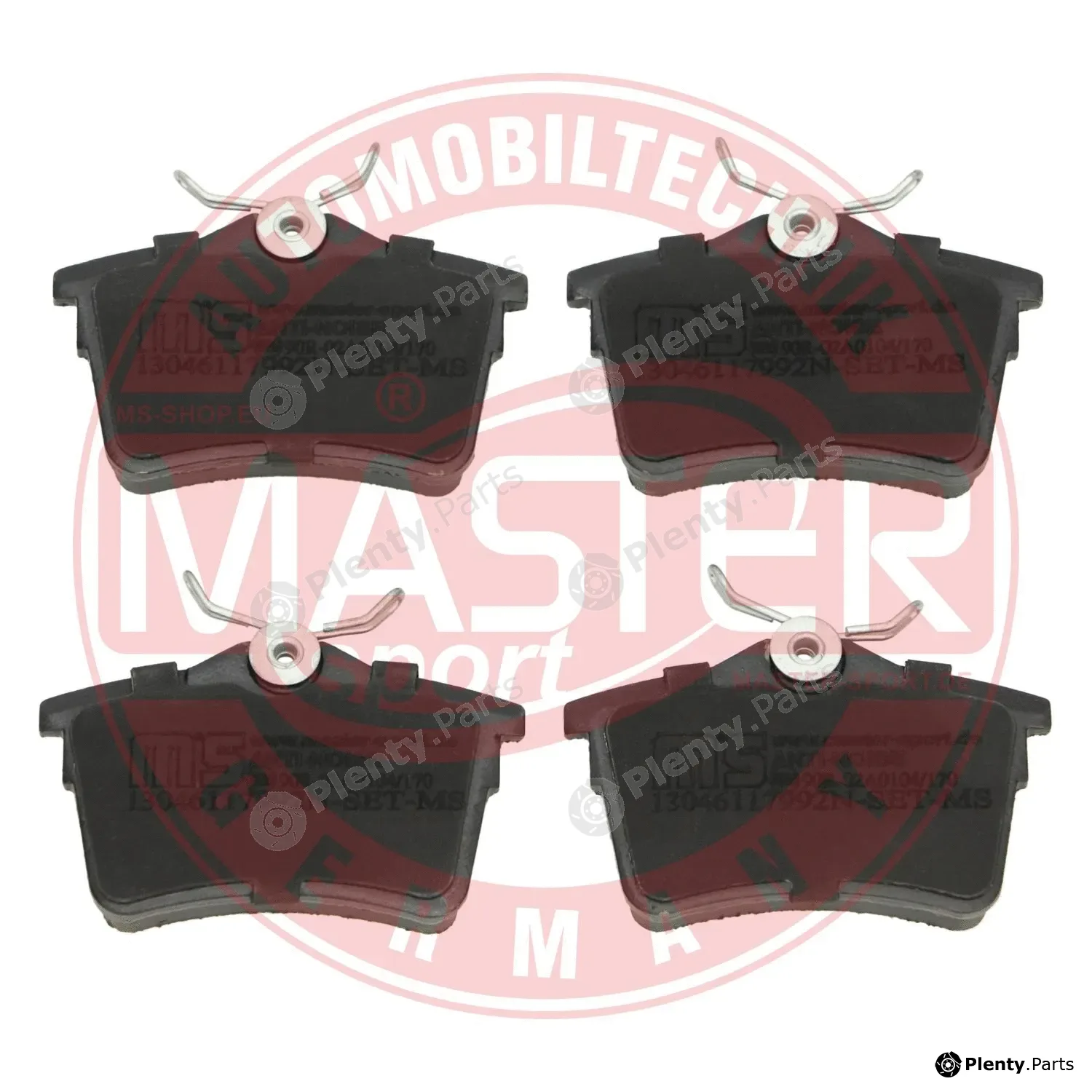 Master-Sport Germany 13046117992N-SET-MS — Brake Pad Set, disc brake Premium